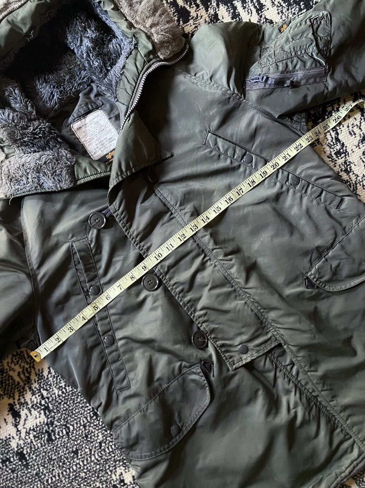 Alpha Industries Faded Alpha industries fur parkas jacket Size US S / EU 44-46 / 1 - 8 Thumbnail