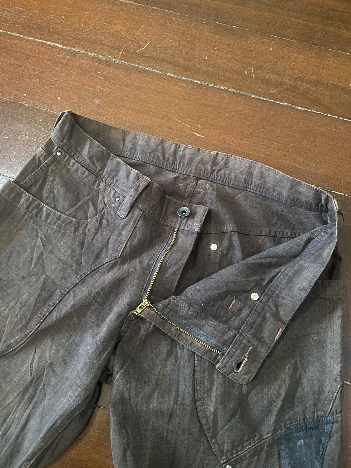 HIDEAWAYS × Vintage Vintage Hideways Nicole rare pocket pants boot cut wide leg Size US 34 / EU 50 - 10 Thumbnail