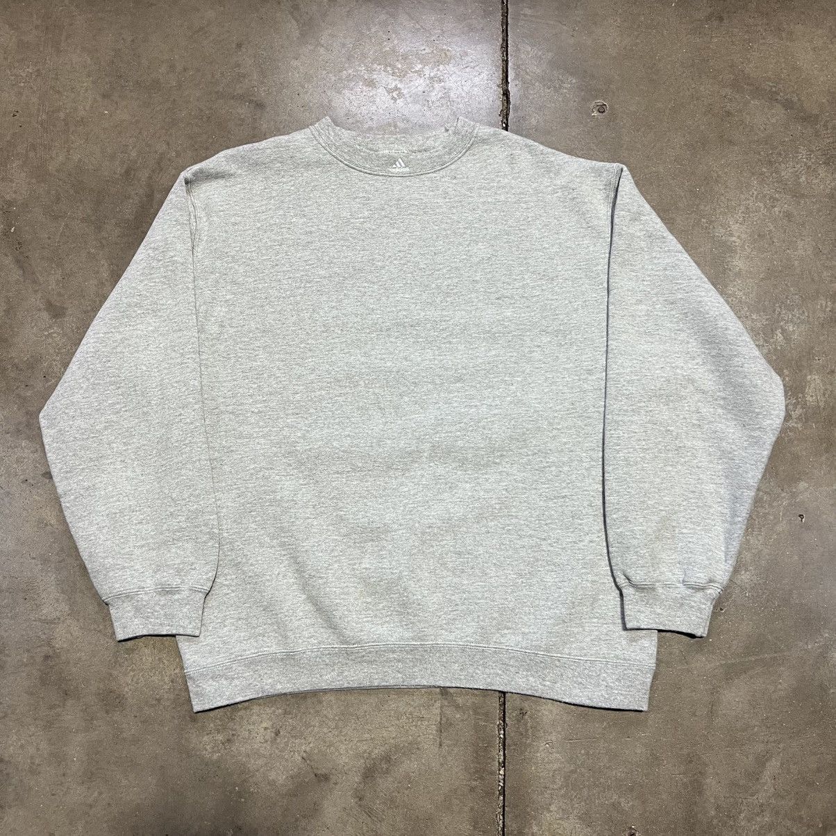 Adidas × Vintage Vintage Adidas Center Logo Team Tag Crewneck Sweatshirt Boxy Size US M / EU 48-50 / 2 - 4 Thumbnail
