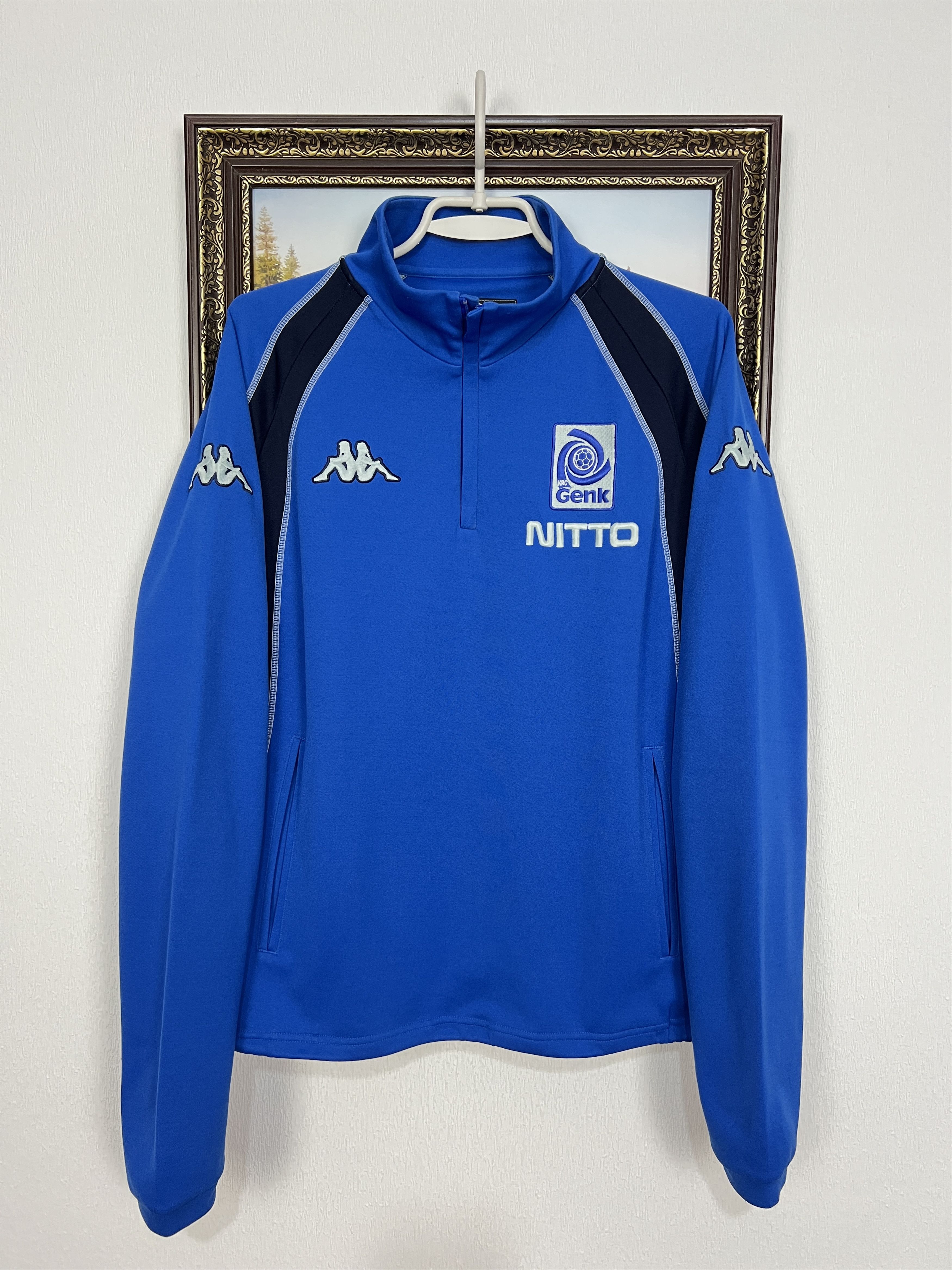 Kappa Vintage Genk Football Train Jacket Soccer Track Top Rare Size US M / EU 48-50 / 2 - 1 Thumbnail