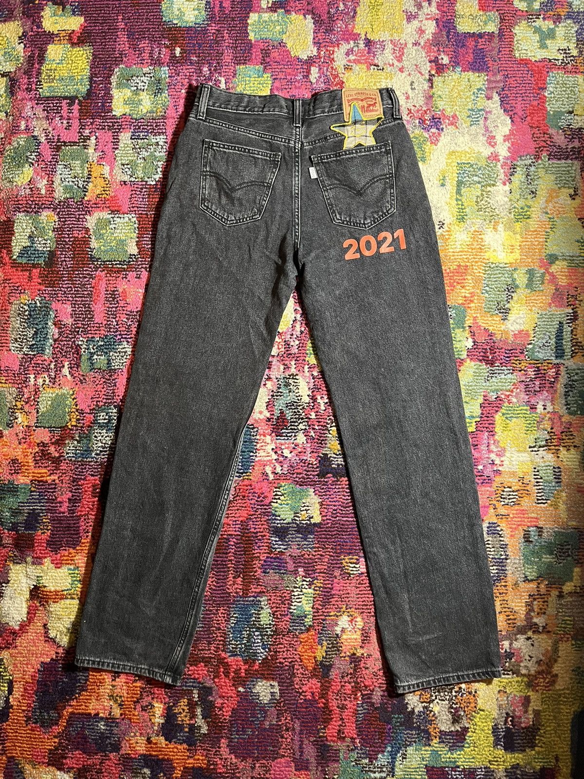 Levi's Asspizza Levi’s Women’s Jeans Size 29" - 2 Thumbnail