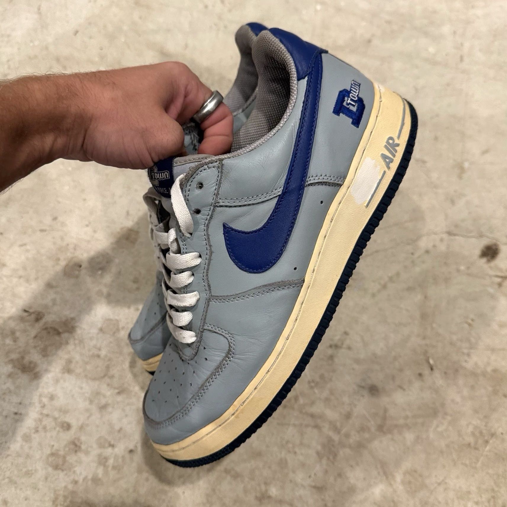 Nike Nike Air Force 1 Low VTG 2004 313 Detroit Lions D-Town 306353-041 Sz 11 *YELLOWD Size ONE SIZE - 6 Thumbnail
