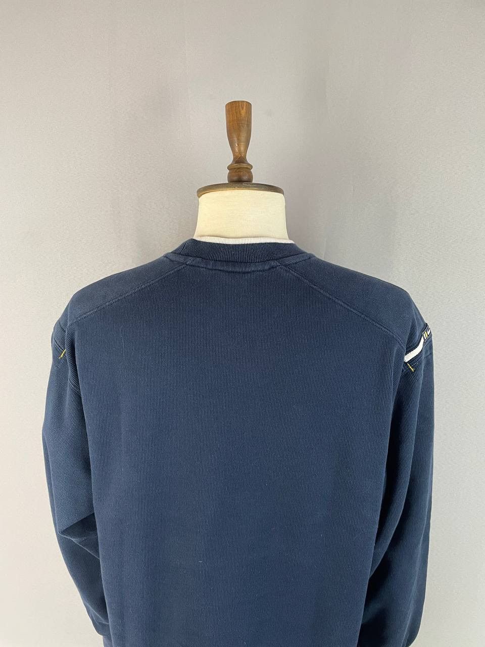 Nike Nike Sweatshirt Crewneck Navy Vintage 1990s Size US L / EU 52-54 / 3 - 9 Thumbnail