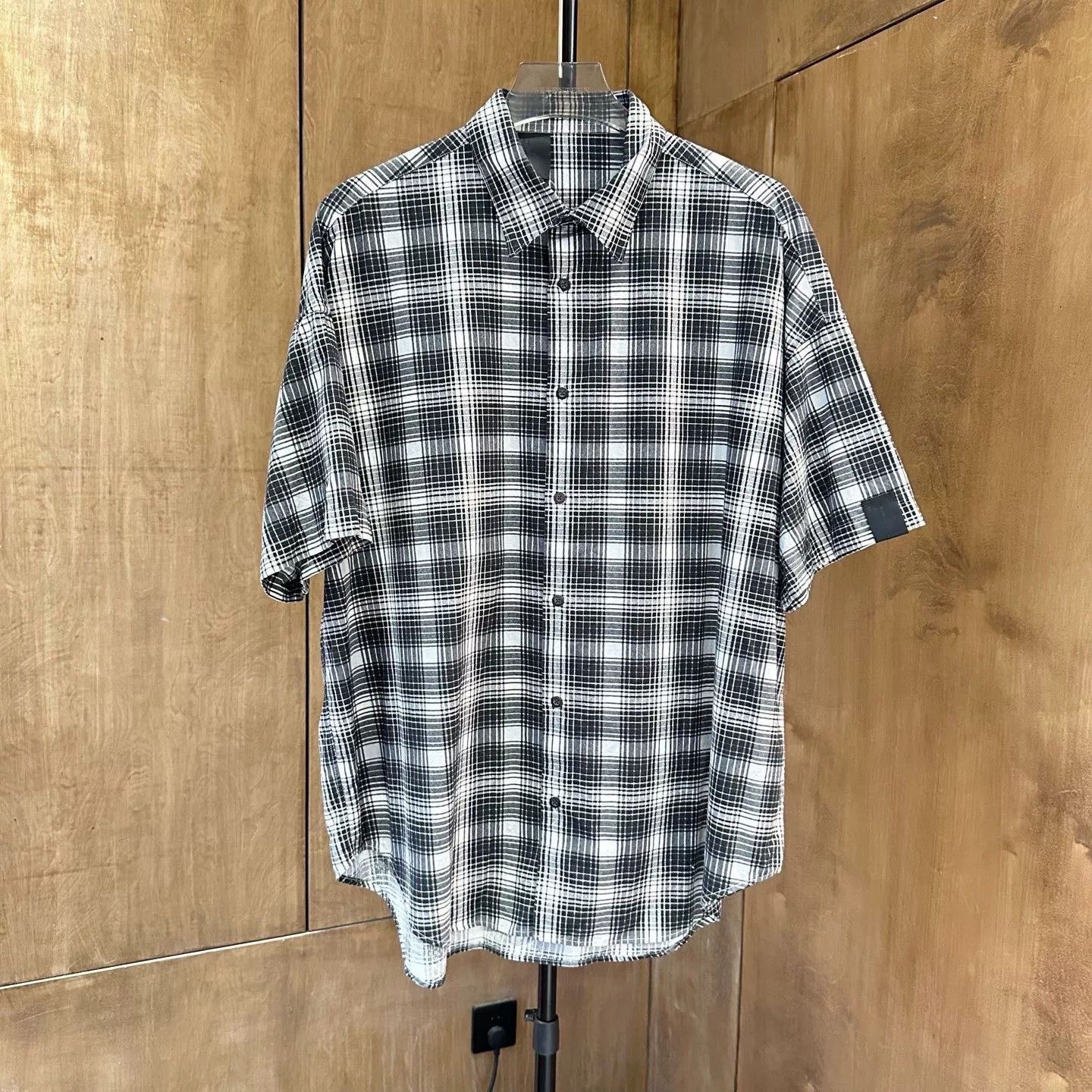 N.Hoolywood N.Hoolywood Plaid Black Shirt 36 Men Size US S / EU 44-46 / 1 - 1 Thumbnail