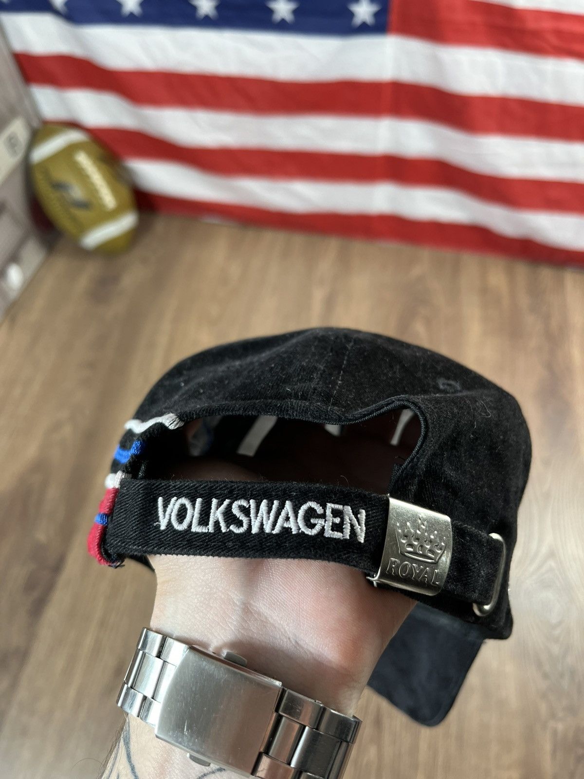 NASCAR × Vintage 00s Vintage Volkswagen Racing Cap Size ONE SIZE - 7 Thumbnail