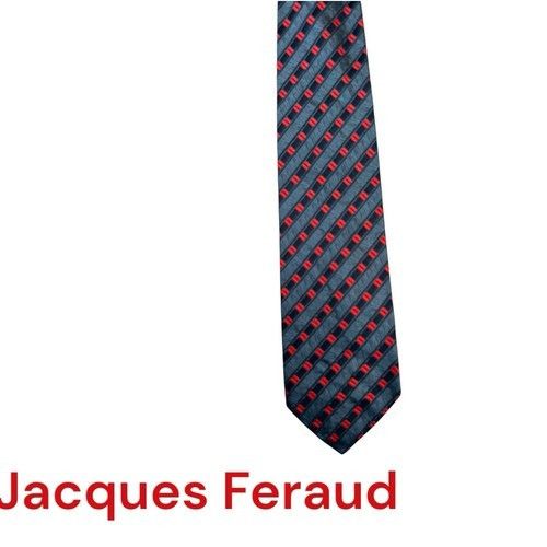 Other Hand Made JACQUES Feraud 100% Silk Striped Tie. Size ONE SIZE - 1 Thumbnail