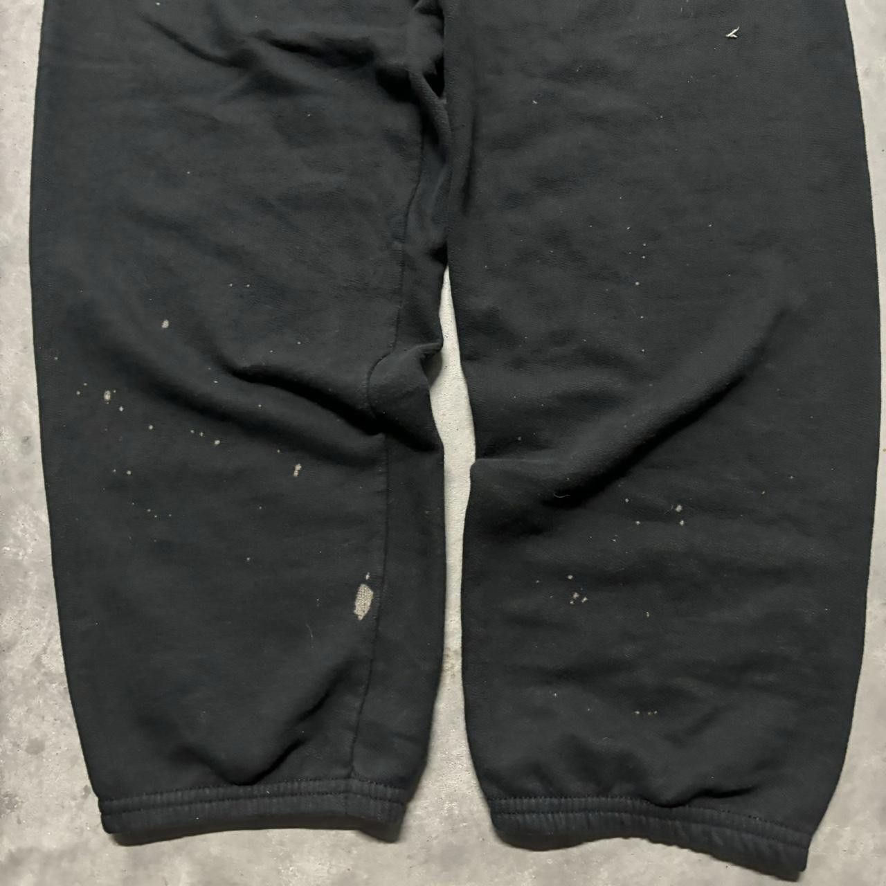 Japanese Brand × Vintage Crazy Vintage Y2K/2000s Black Essential Sweatpants! Size US 32 / EU 48 - 5 Thumbnail
