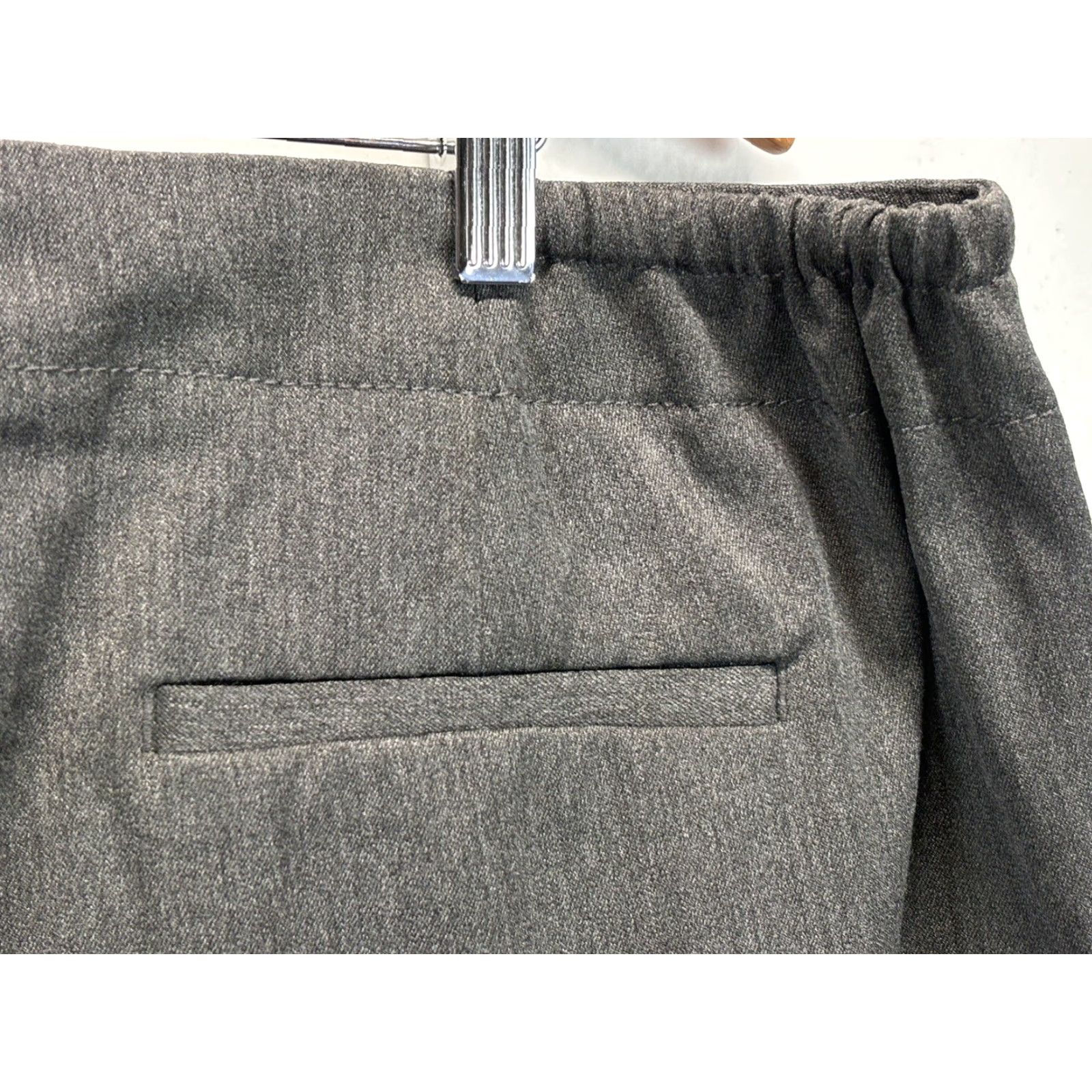 Talbots Talbots NEW! Grey Dress Pants Size 22W Plus Stretch Elastic Sides Size 40" / US 18 - 5 Thumbnail