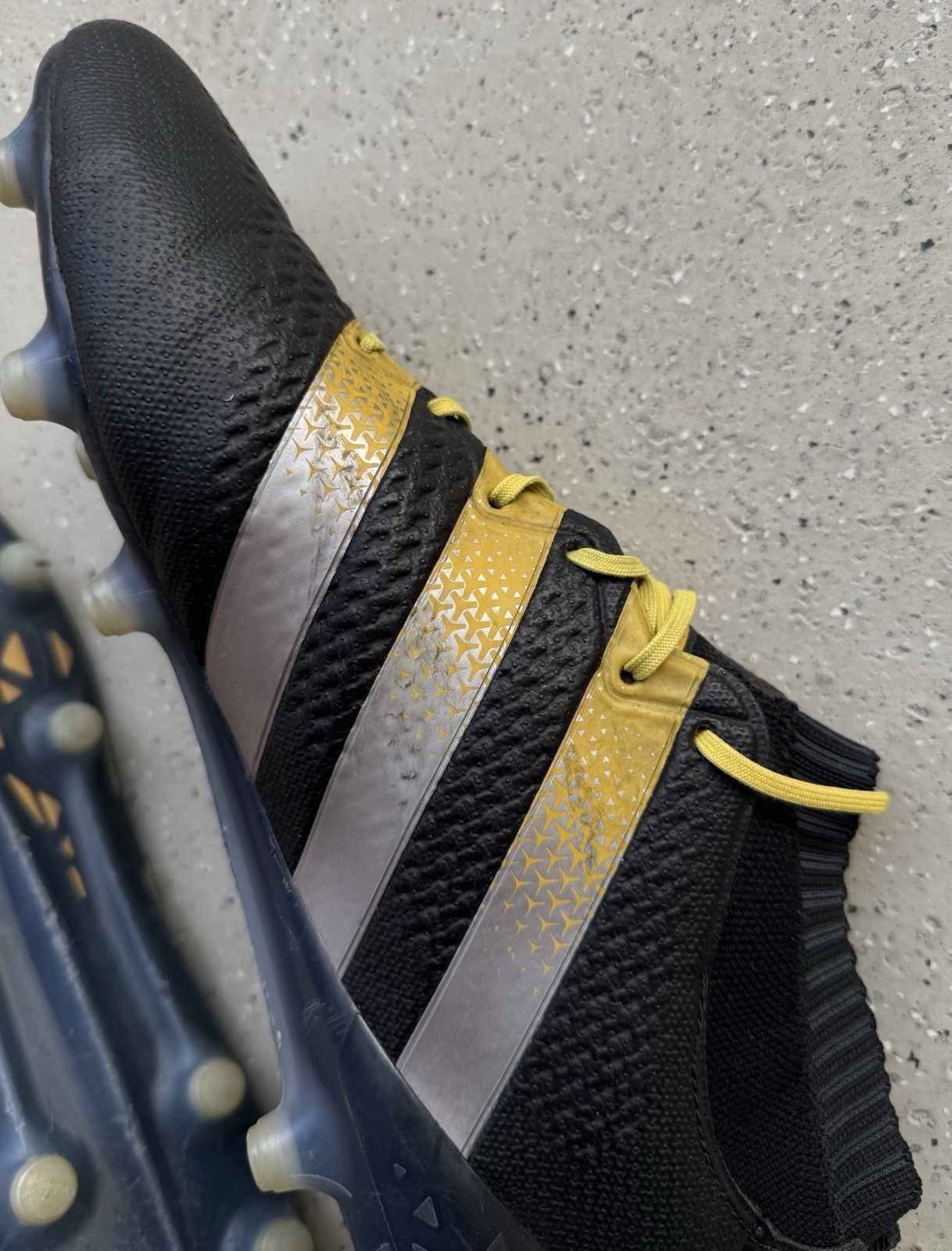 Adidas Adidas Ace 16.1 Primeknit FG Pro Cleats Soccer Football Size US 11.5 / EU 44-45 - 7 Thumbnail