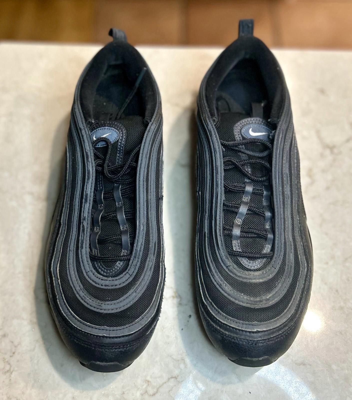 Nike Nike Air Max 97 Triple Black Men’s [11] Sneakers Anthracite Size US 11 / EU 44 - 1 Thumbnail