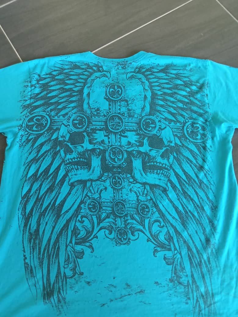 Japanese Brand MMA Elite AOP Affliction Style Tee Size US L / EU 52-54 / 3 - 7 Thumbnail
