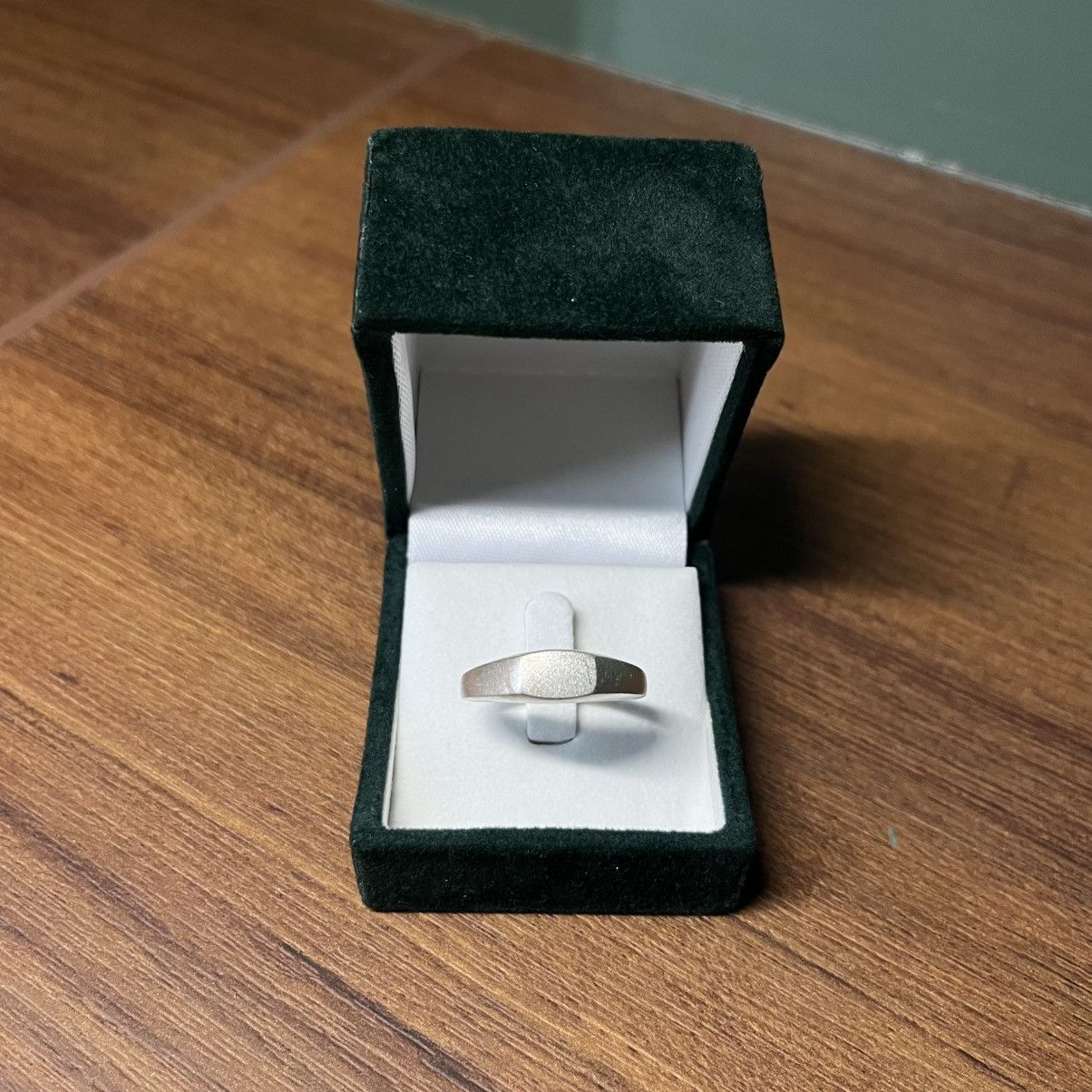 Vintage Vintage ring silver925 Signet ring Size ONE SIZE - 1 Thumbnail