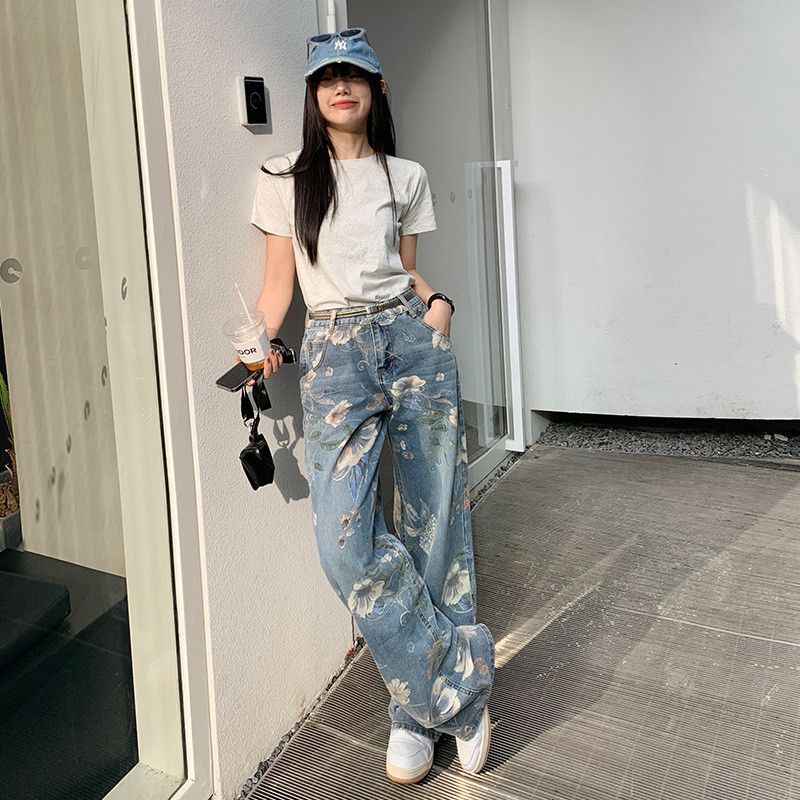 Japanese Brand Straight-leg button-down high-waist jeans shallow Y2k Size 32" / US 10 / IT 46 - 2 Thumbnail