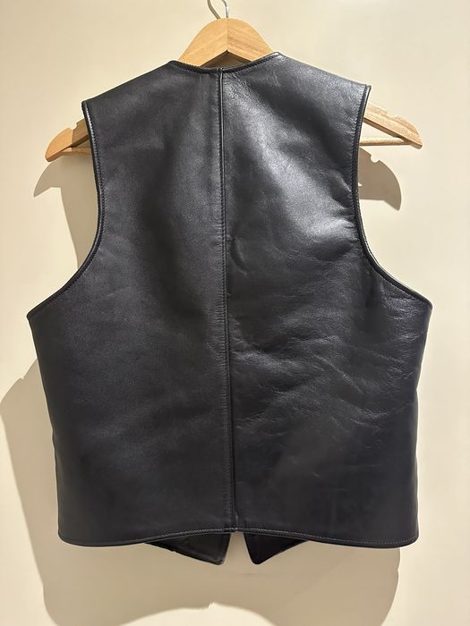 Schott Schott NYC Leather Vest Small | Grailed