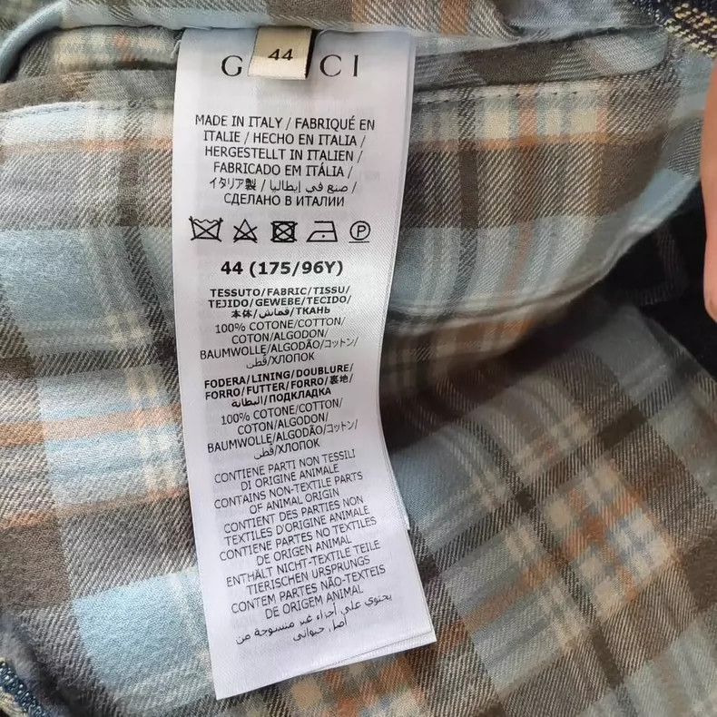 Gucci Gucci Denim Jacket with GG Print-2508 Size US M / EU 48-50 / 2 - 4 Thumbnail