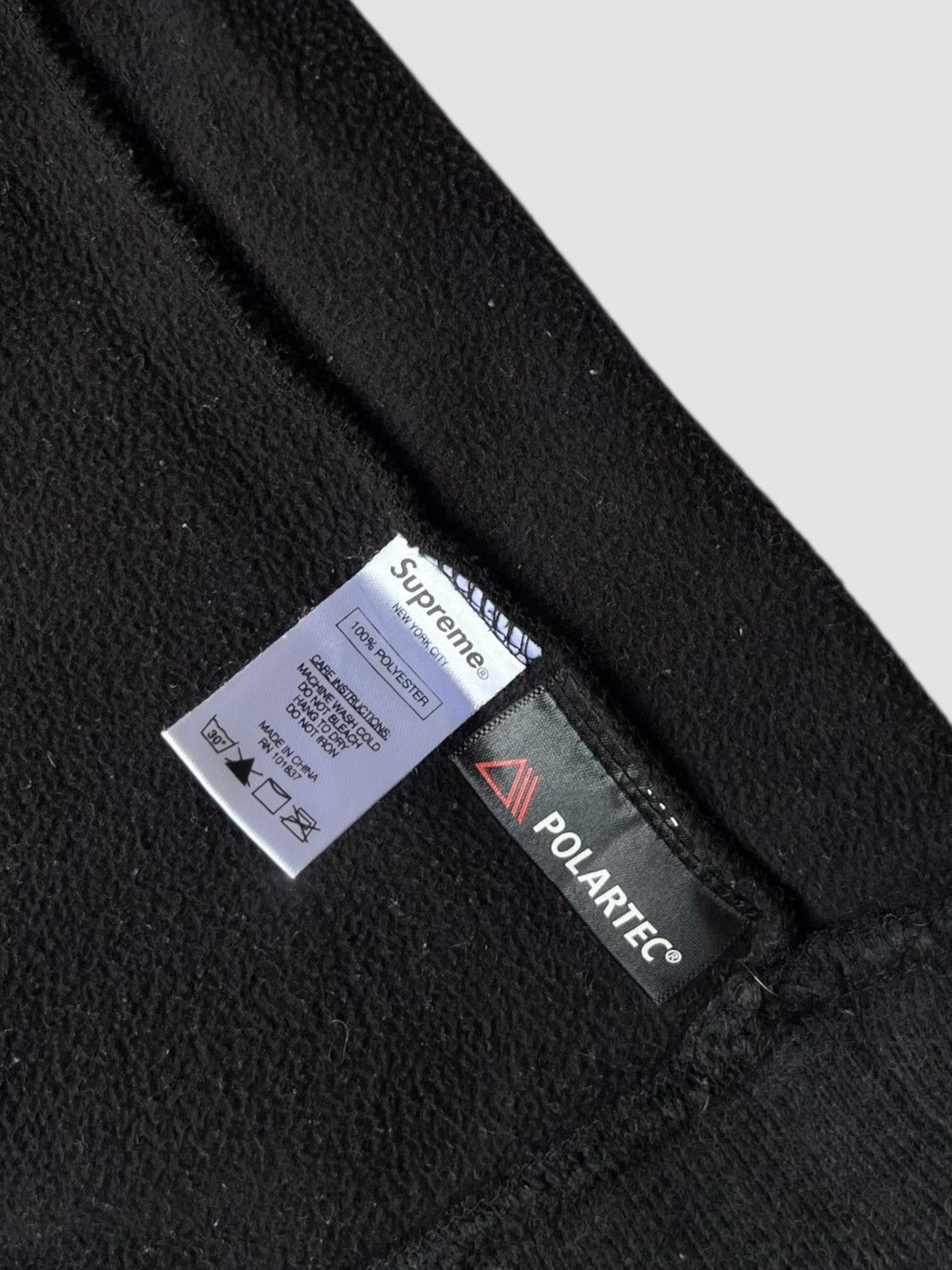 Supreme Supreme Fleece Polartec Black Sweater Size US S / EU 44-46 / 1 - 8 Thumbnail