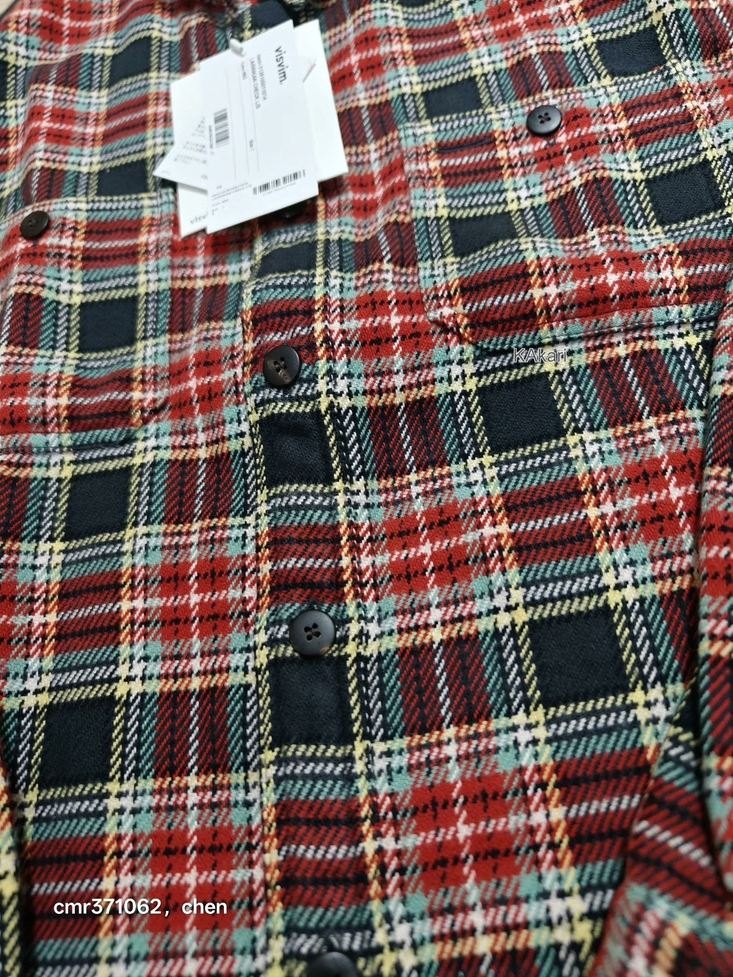 Visvim VISVIM 26SS LARRIKAN CHECK L/S Size US XL / EU 56 / 4 - 5 Thumbnail