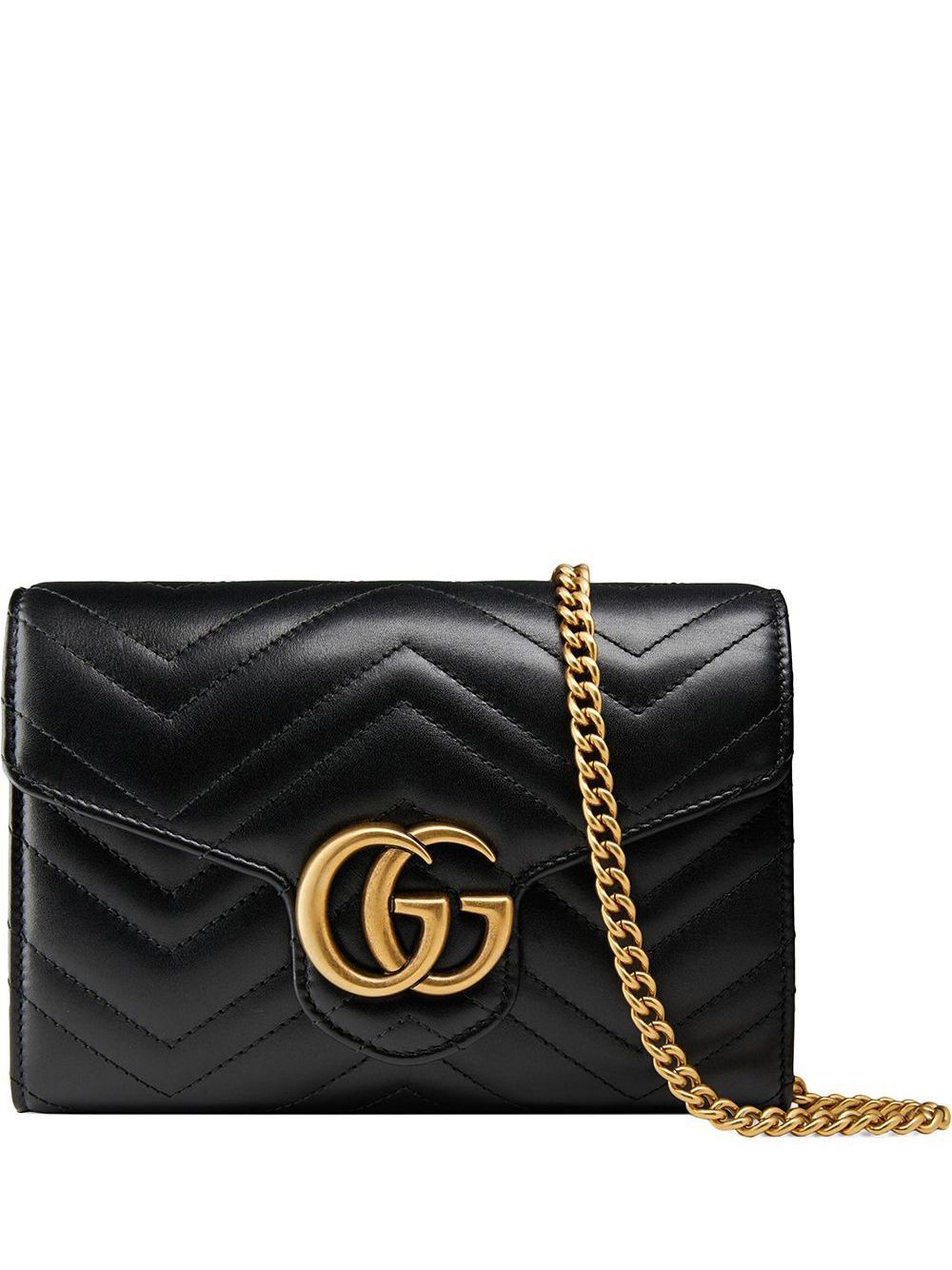 Gucci GG MARMONT LEATHER MINI BAG Size ONE SIZE - 1 Thumbnail