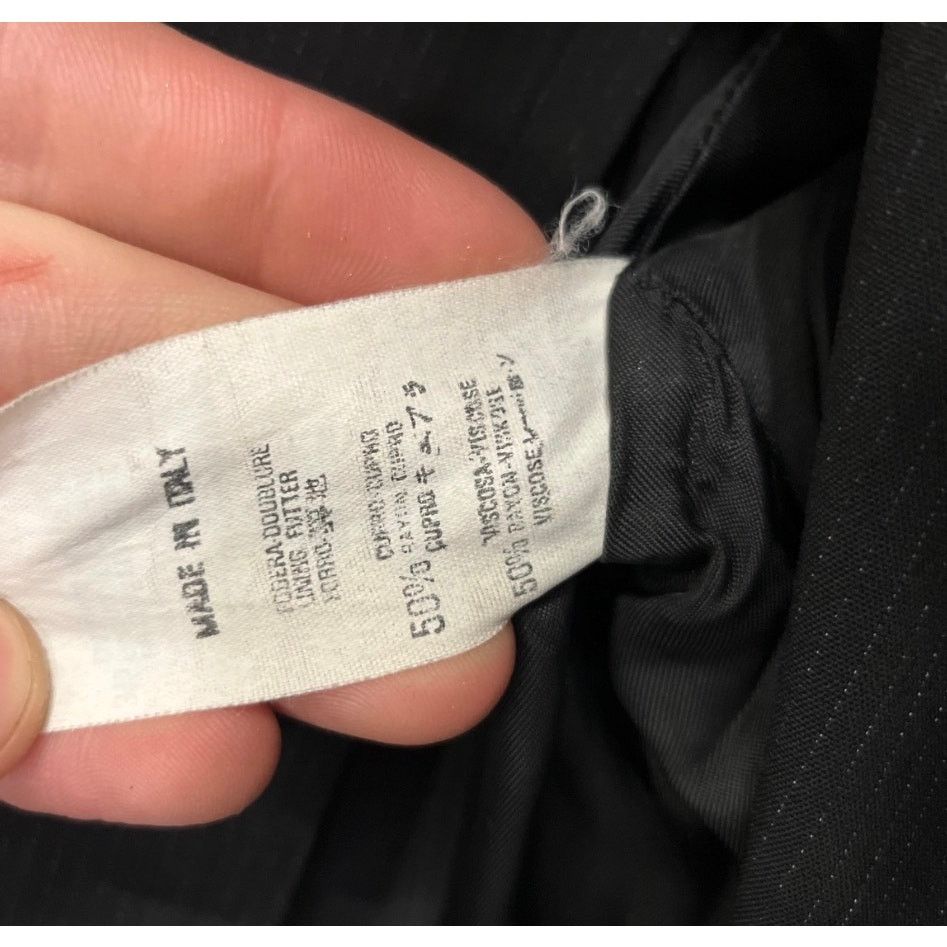 Gianfranco Ferre Gianfranco Ferré Black Wool Suit - US8/L Size L / US 10 / IT 46 - 7 Thumbnail