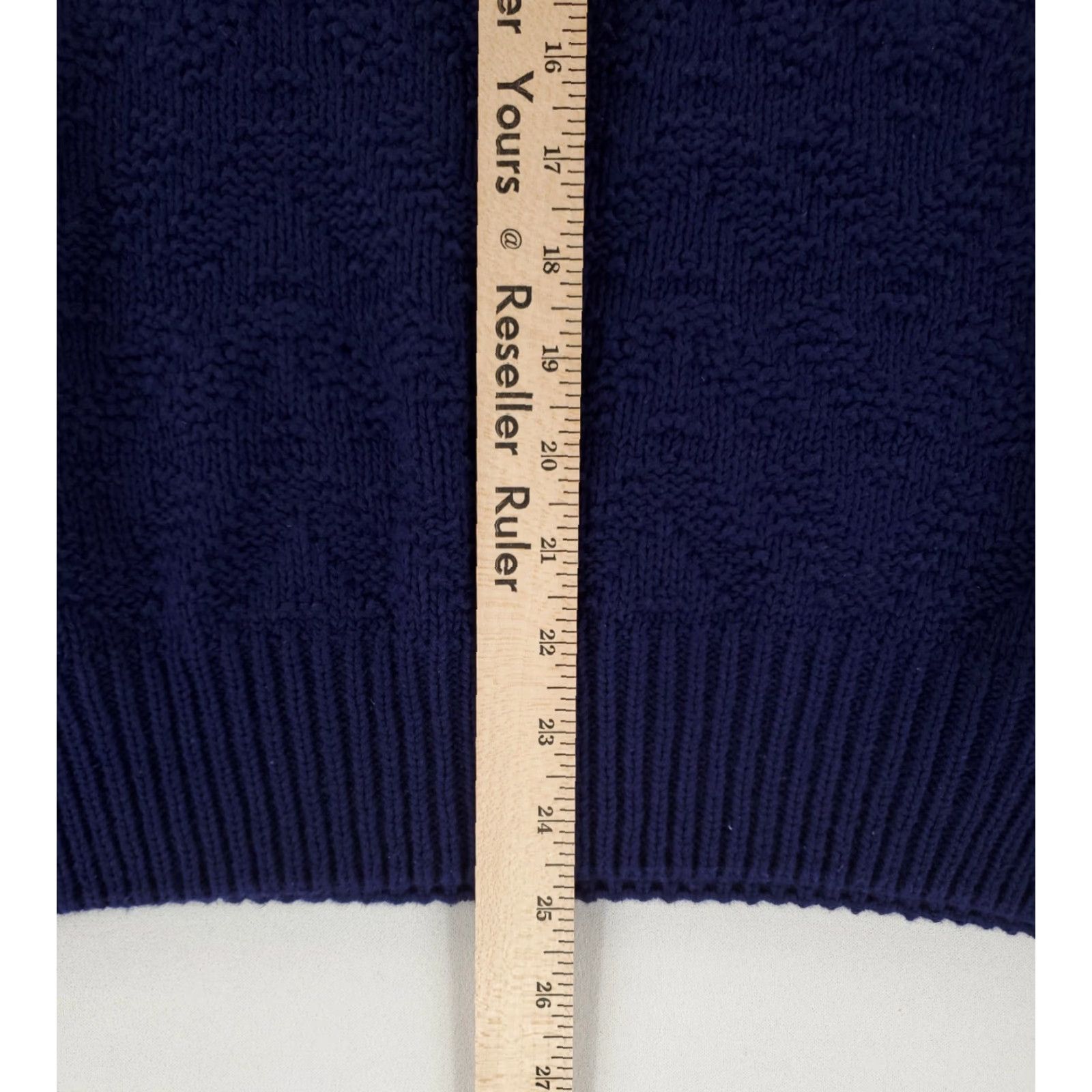 Izod VINTAGE IZOD Sweater Pullover Long Sleeve Cotton Blue Made USA Mens L 90s Mens Blue Pullover Sweatshirt L Size US L / EU 52-54 / 3 - 5 Thumbnail