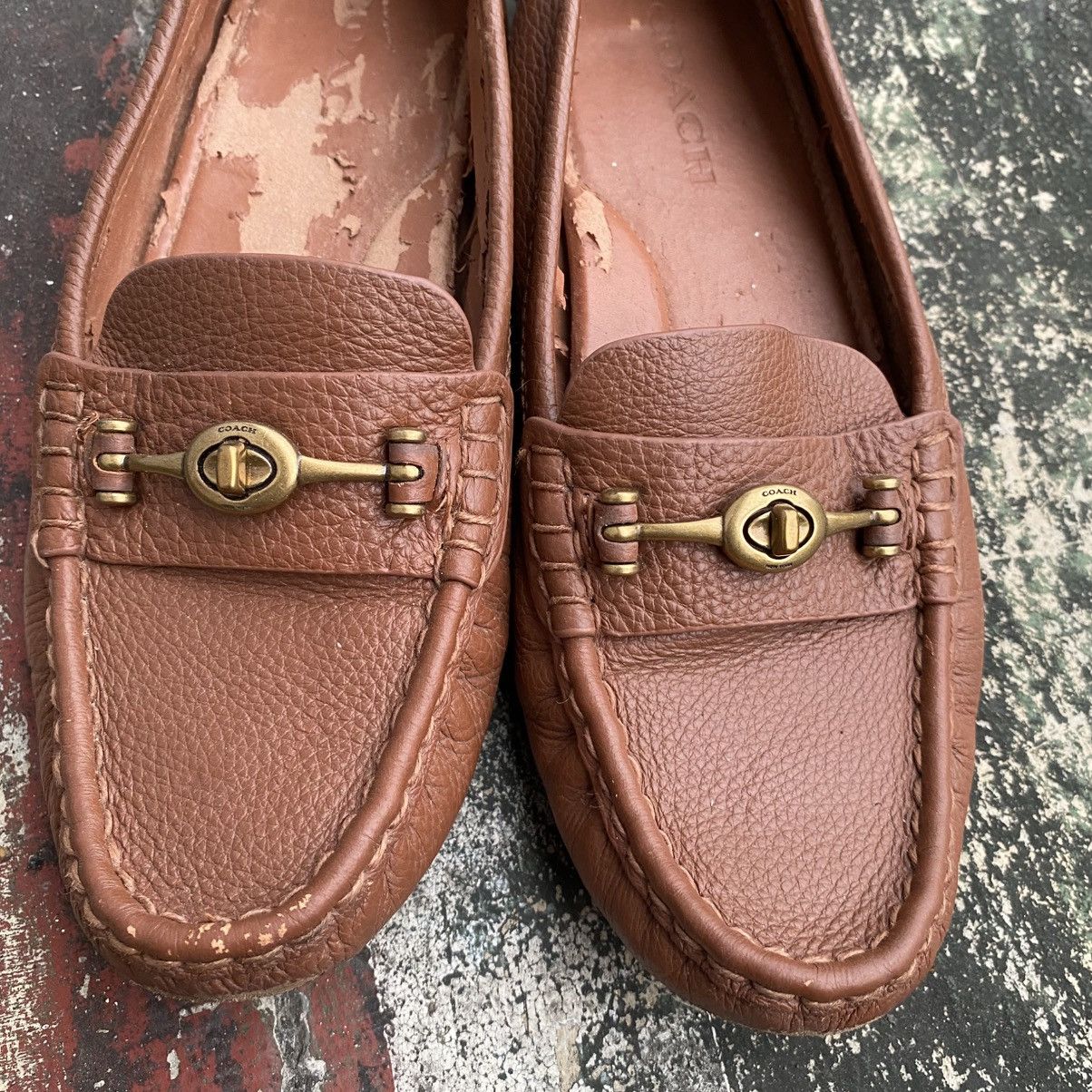 Coach Coach crosby driver turnlock flat tan Size US 6.5 / EU 39-40 - 3 Thumbnail