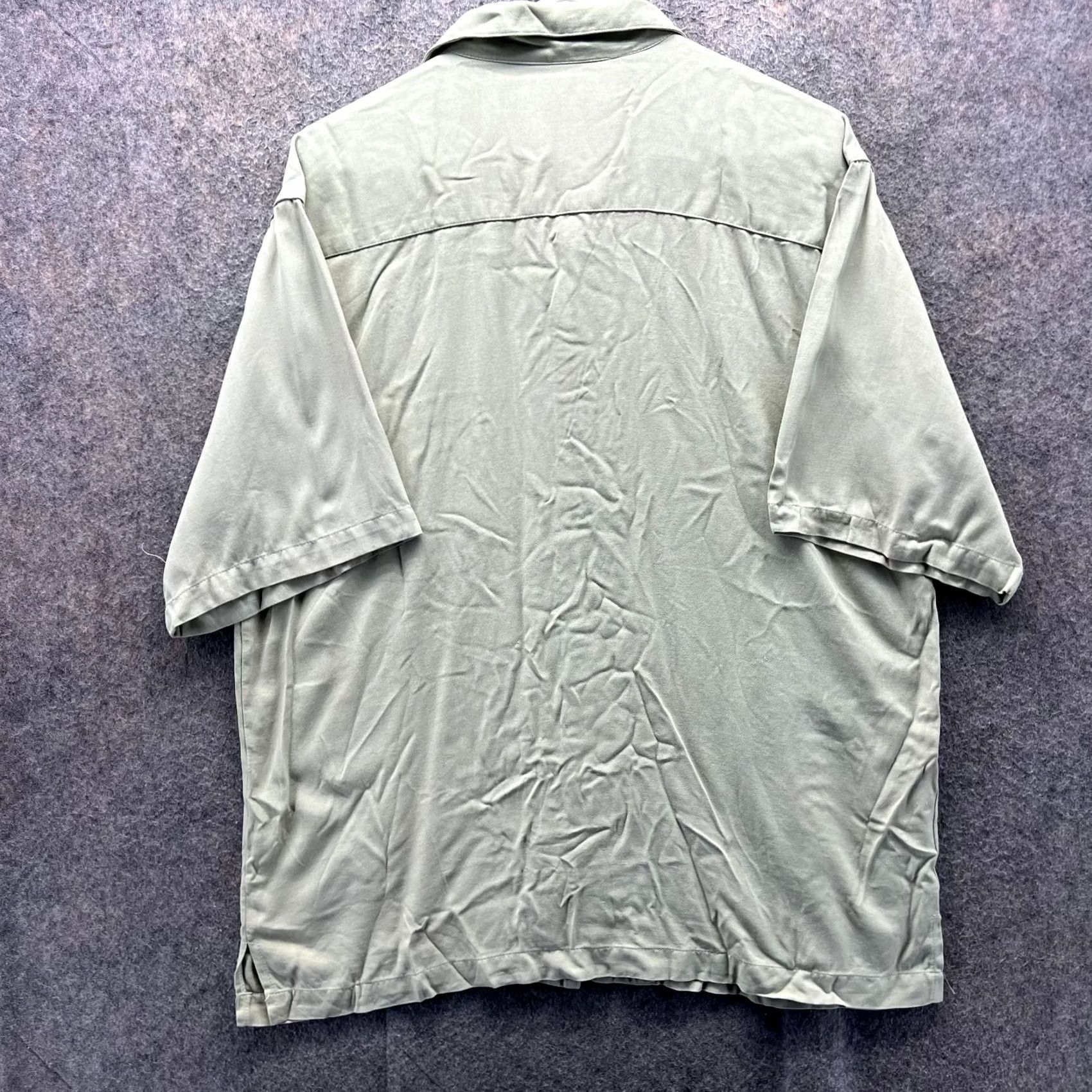 Tommy Bahama Tommy Bahama Shirt Mens Large Green Button-Down Relax All Seasons Casual Office Party Wedding Modern Preppy Mens Size US L / EU 52-54 / 3 - 2 Thumbnail
