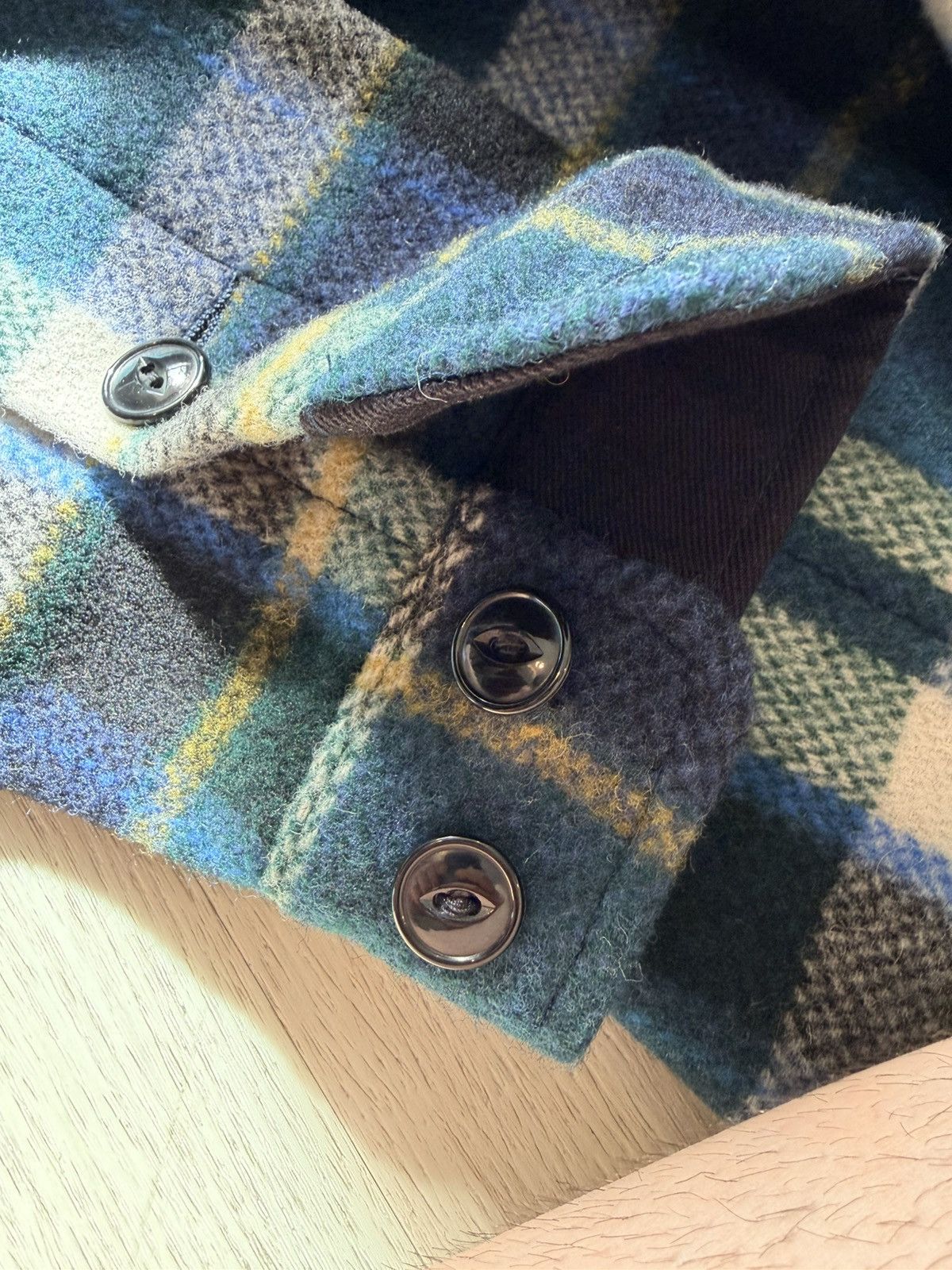 South2 West8 South2 West8 Smokey Flannel Shirt Green melton plaid, size L Size US L / EU 52-54 / 3 - 4 Thumbnail
