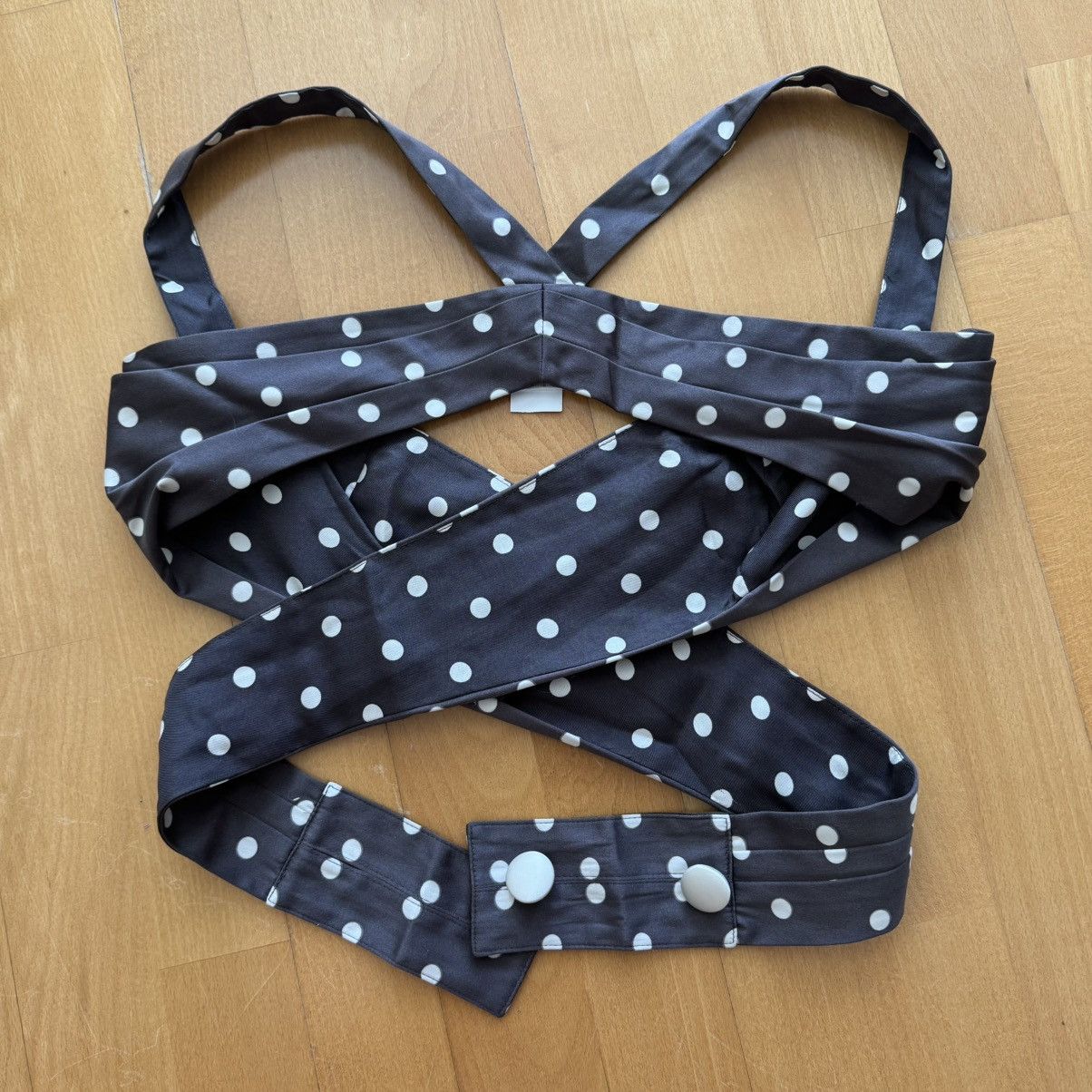 Marc Jacobs Polka Dot Wrap Butterfly Top Size XS / US 0-2 / IT 36-38 - 2 Thumbnail