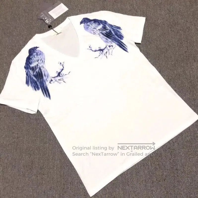 Alexander McQueen Alexander McQueen Summer White Cotton Short Sleeve T-shirt Size US M / EU 48-50 / 2 - 1 Thumbnail