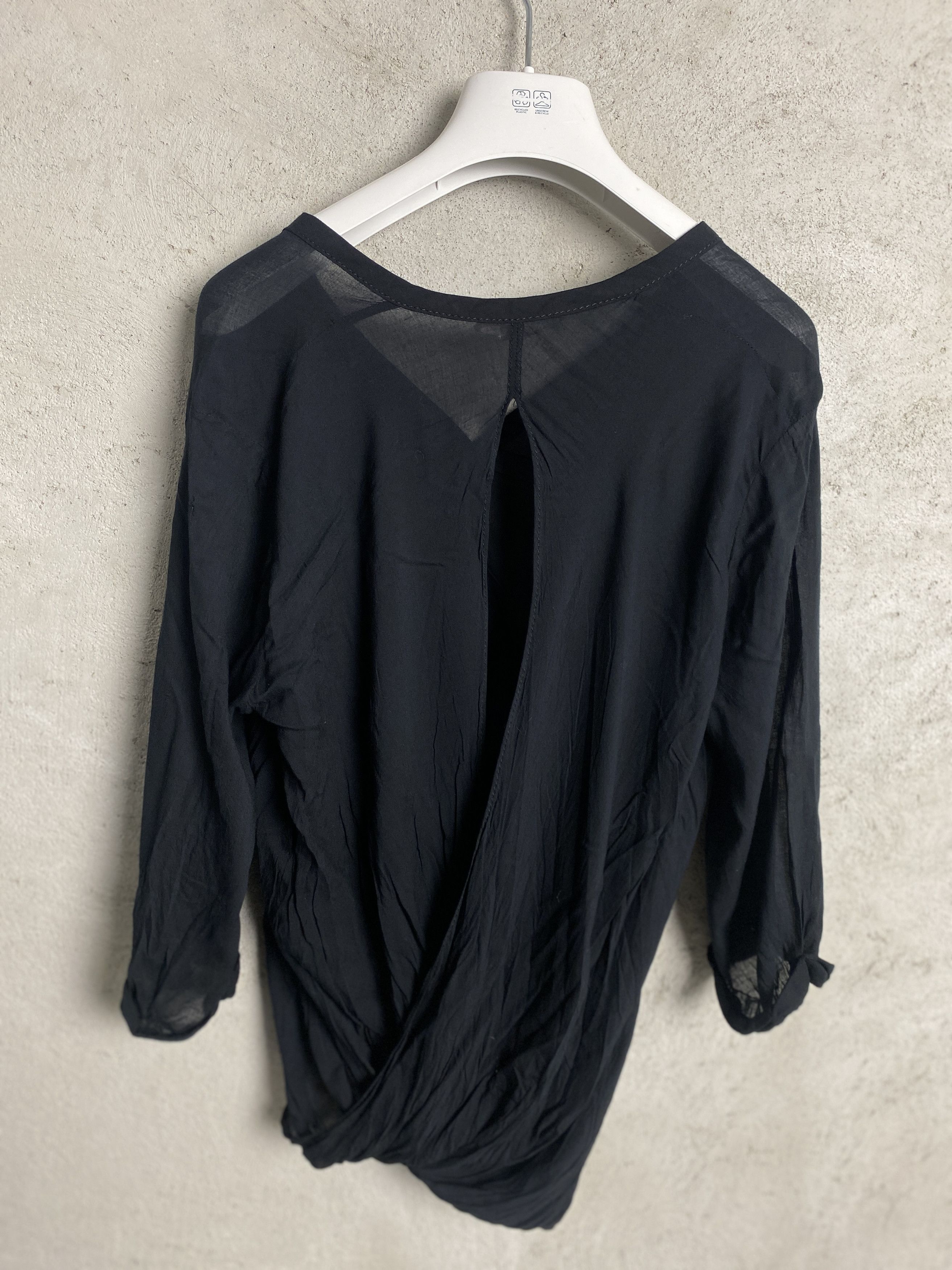 Helmut Lang Helmut Lang viscose shirt button ups avant garde opium Size S / US 4 / IT 40 - 6 Thumbnail