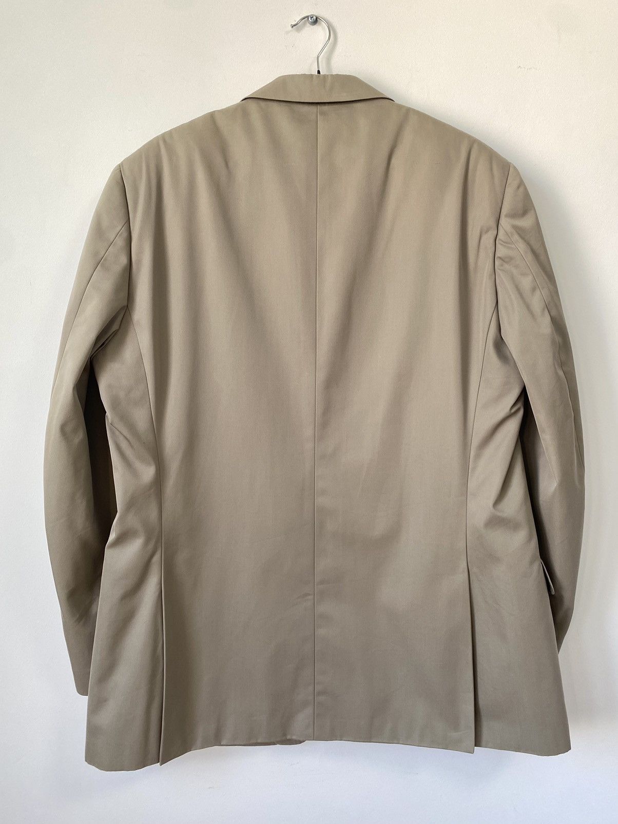 Gucci Gucci Beige Cotton Blend Blazer Jacket, Size:56 Size 54R - 6 Thumbnail