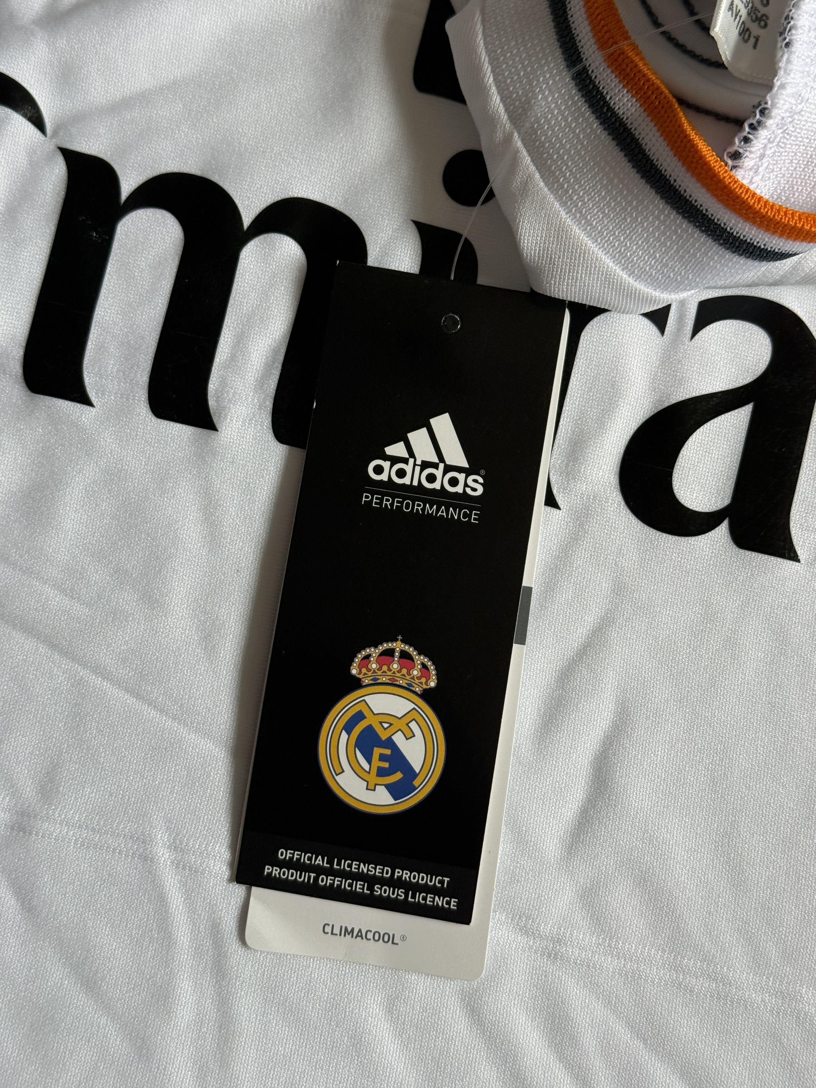 Adidas REAL MADRID 2014 2015 SHIRT JERSEY CAMISETA FOOTBALL sz M Size US M / EU 48-50 / 2 - 4 Thumbnail