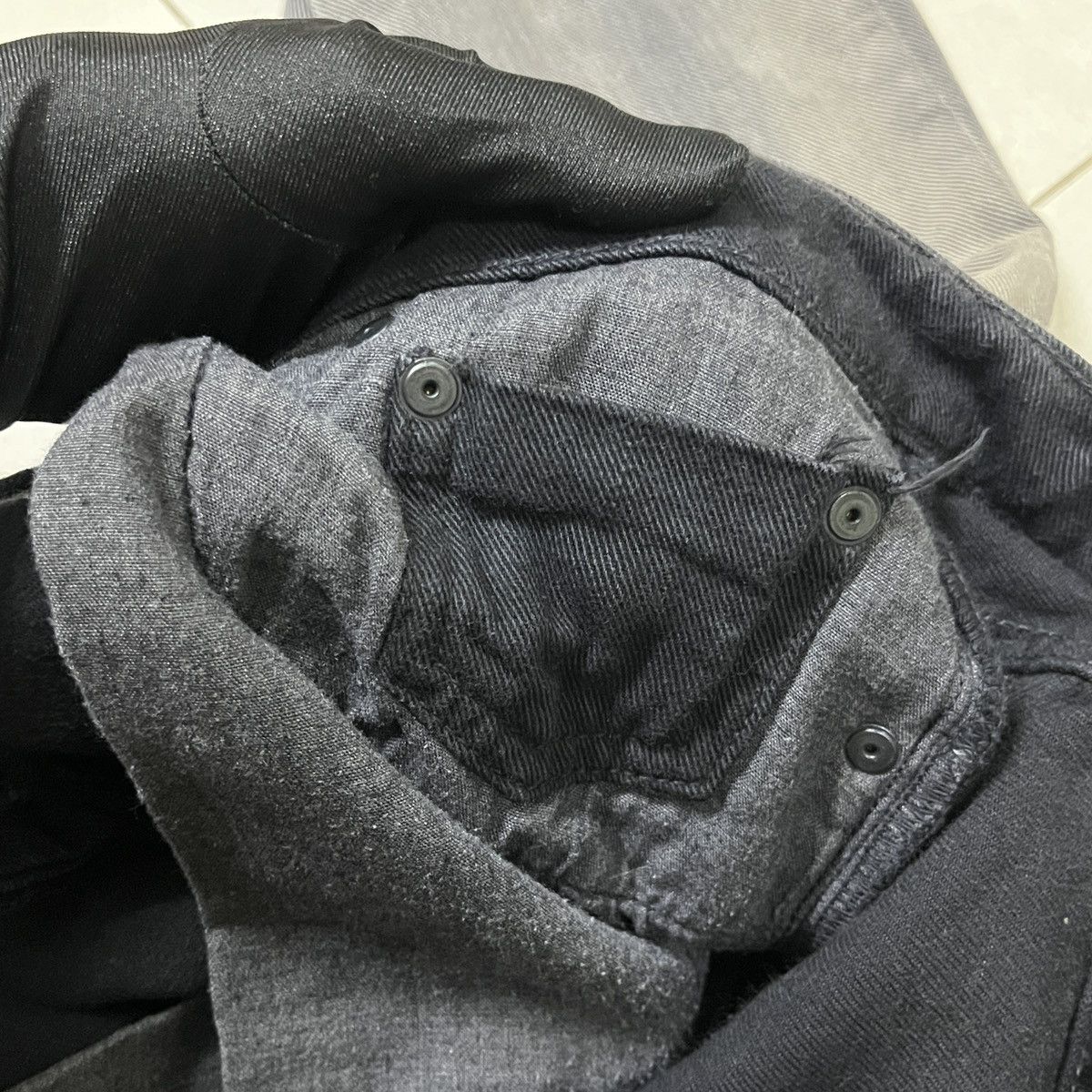 In The Attic × PPFM × THVM Punk Faded Black Thvm/Them Jeans Size US 28 / EU 44 - 7 Thumbnail