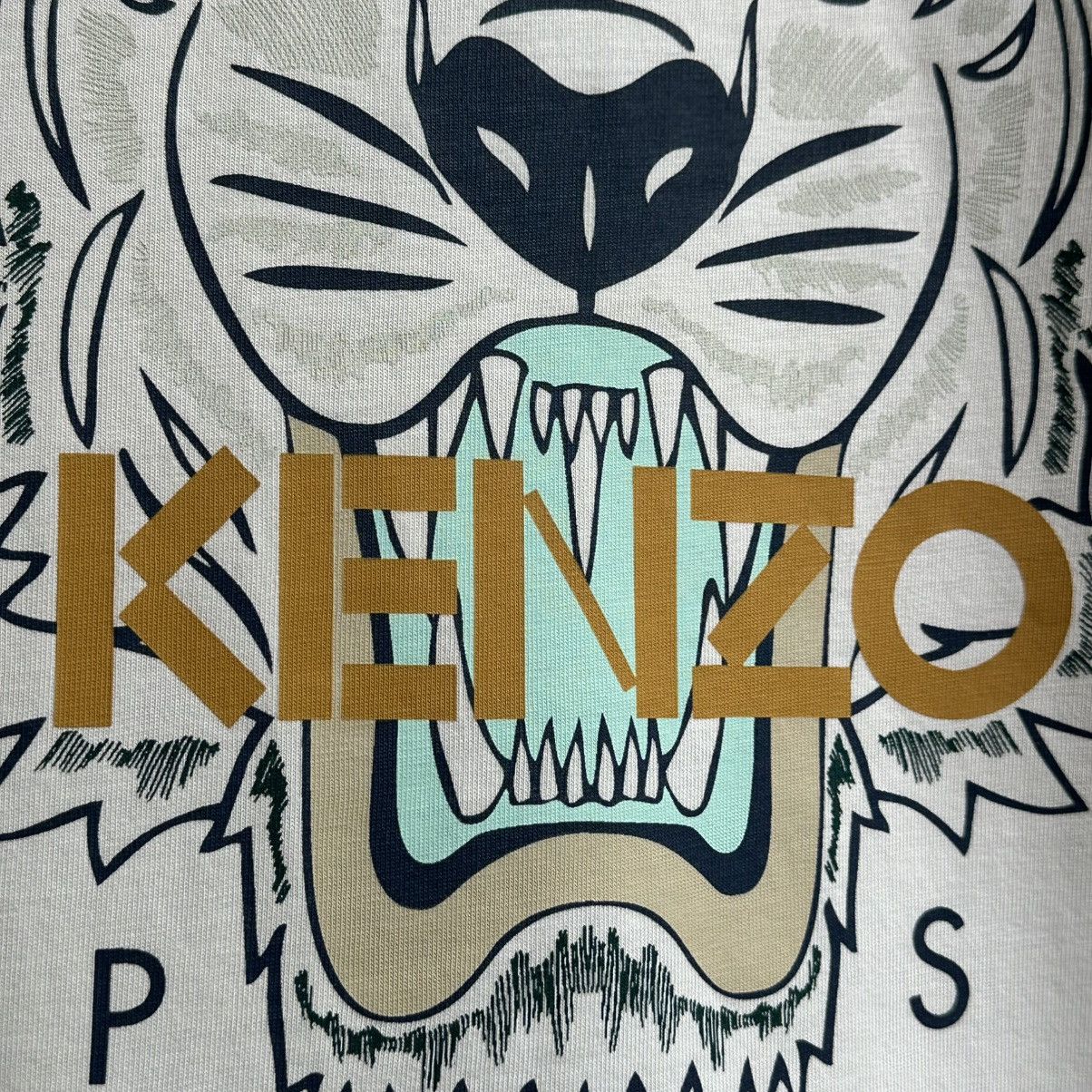 Kenzo KENZO PARIS TIGER BIG LOGO TEE Size US M / EU 48-50 / 2 - 5 Thumbnail