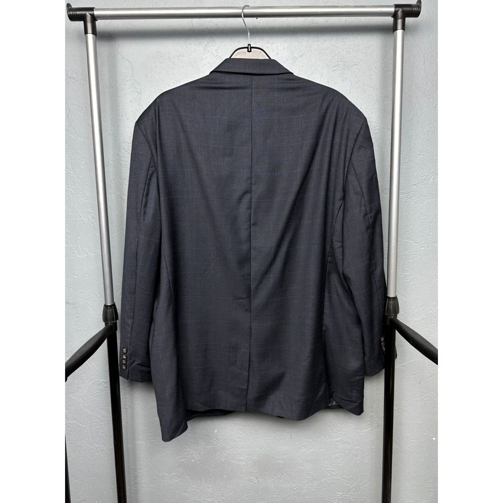 Polo Ralph Lauren Polo Ralph Lauren Vintage Blazer Jacket Wool Mens XXL Blue 2XL Check Wool Blazer Mens Size US XXL / EU 58 / 5 - 8 Thumbnail