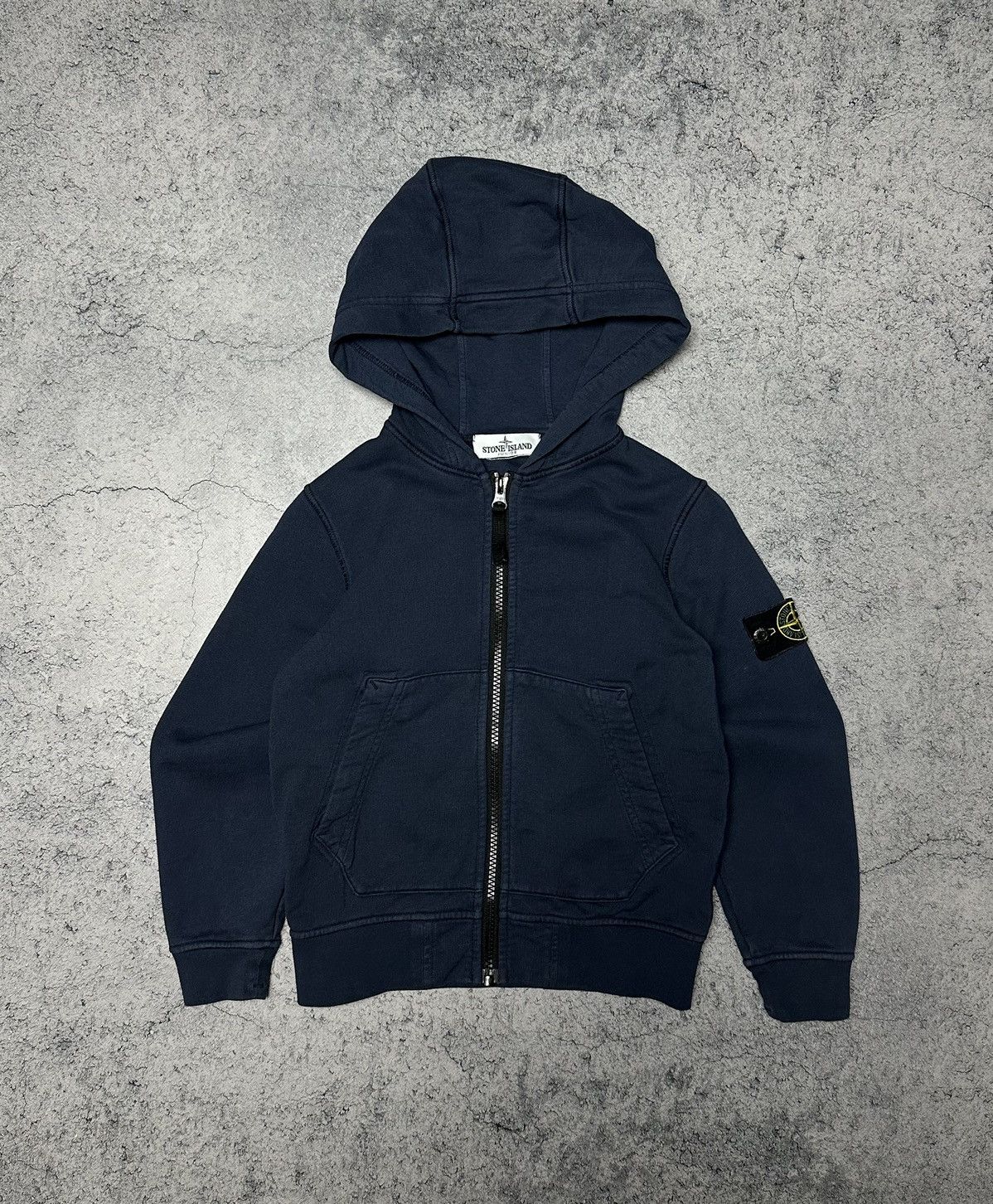 Stone Island Junior Kids Zip Hoodie 6y/116cm