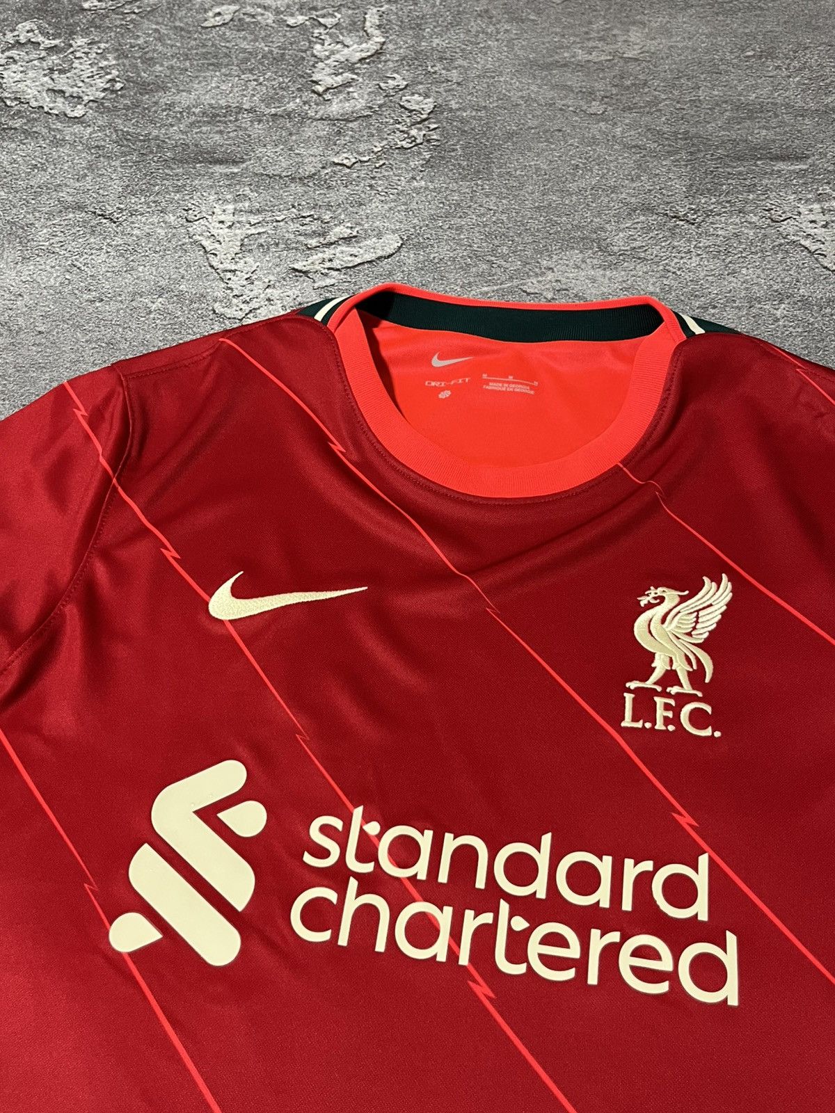 Nike Nike Liverpool 2021-2022 Home Soccer Jersey Shirt Size US M / EU 48-50 / 2 - 2 Thumbnail