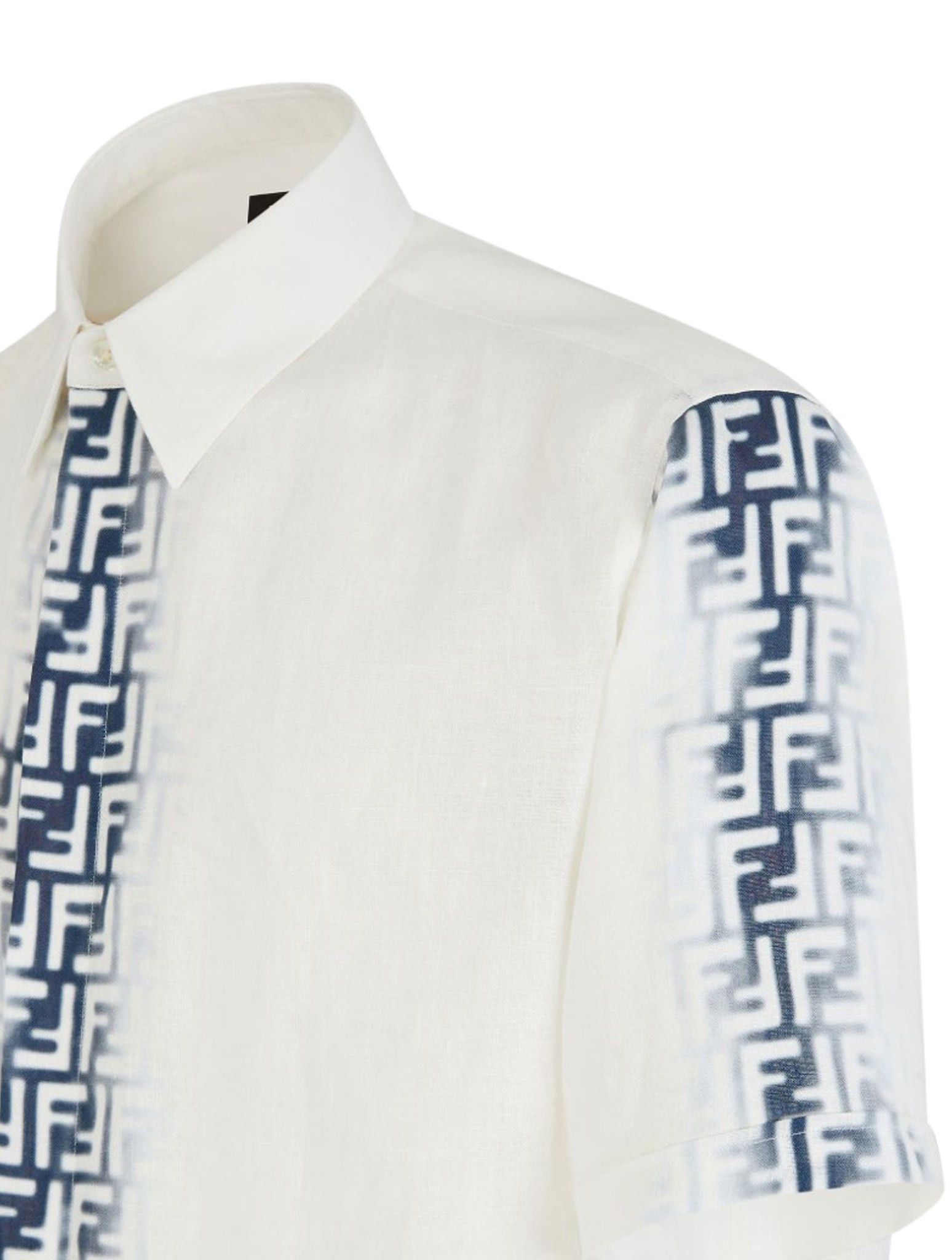Fendi o1s1wg110525 Shirt in White Size US M / EU 48-50 / 2 - 3 Thumbnail