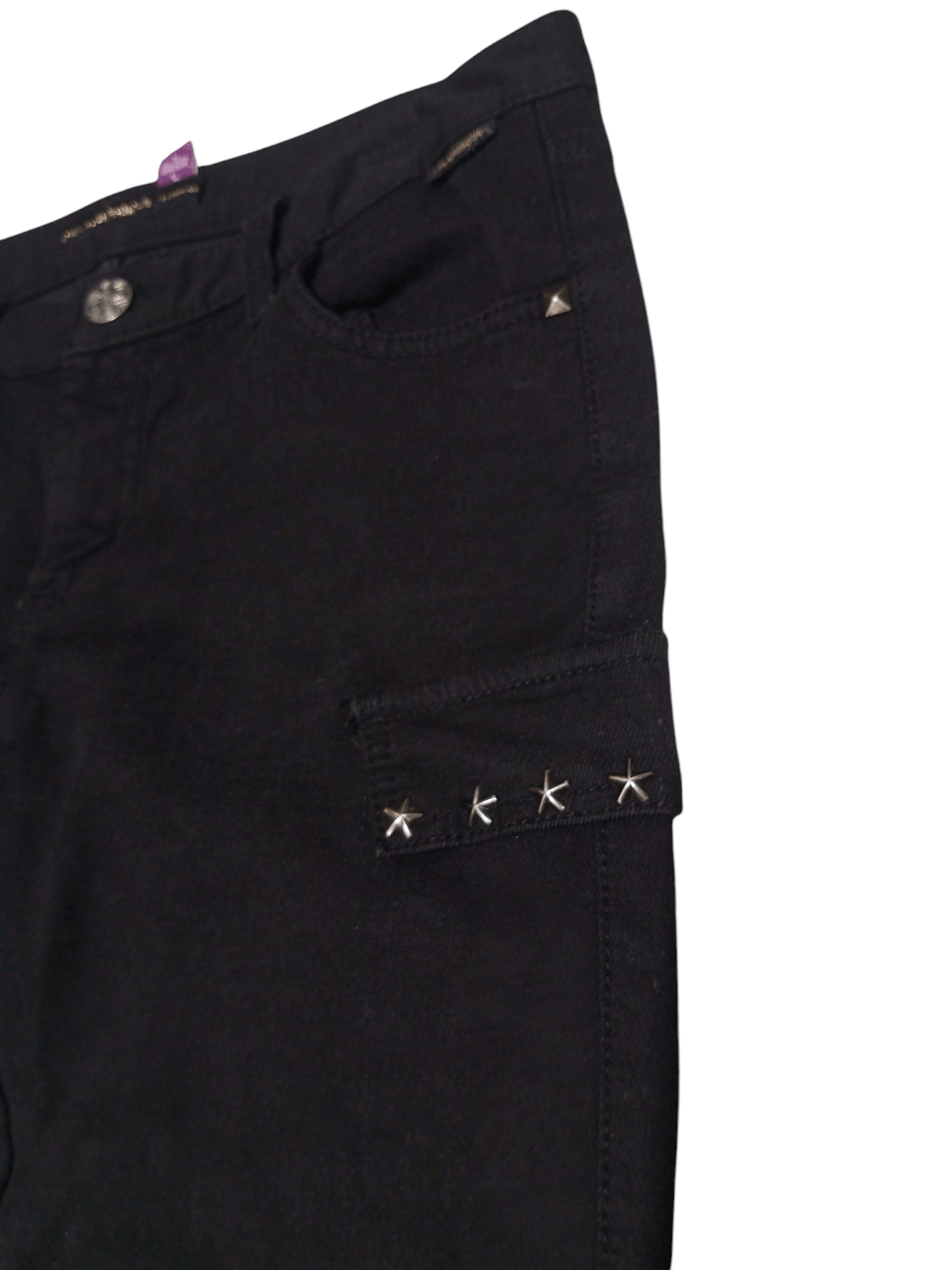 Hysteric Glamour Vintage Glamorous studded stars punk denim Size US 30 / EU 46 - 3 Thumbnail