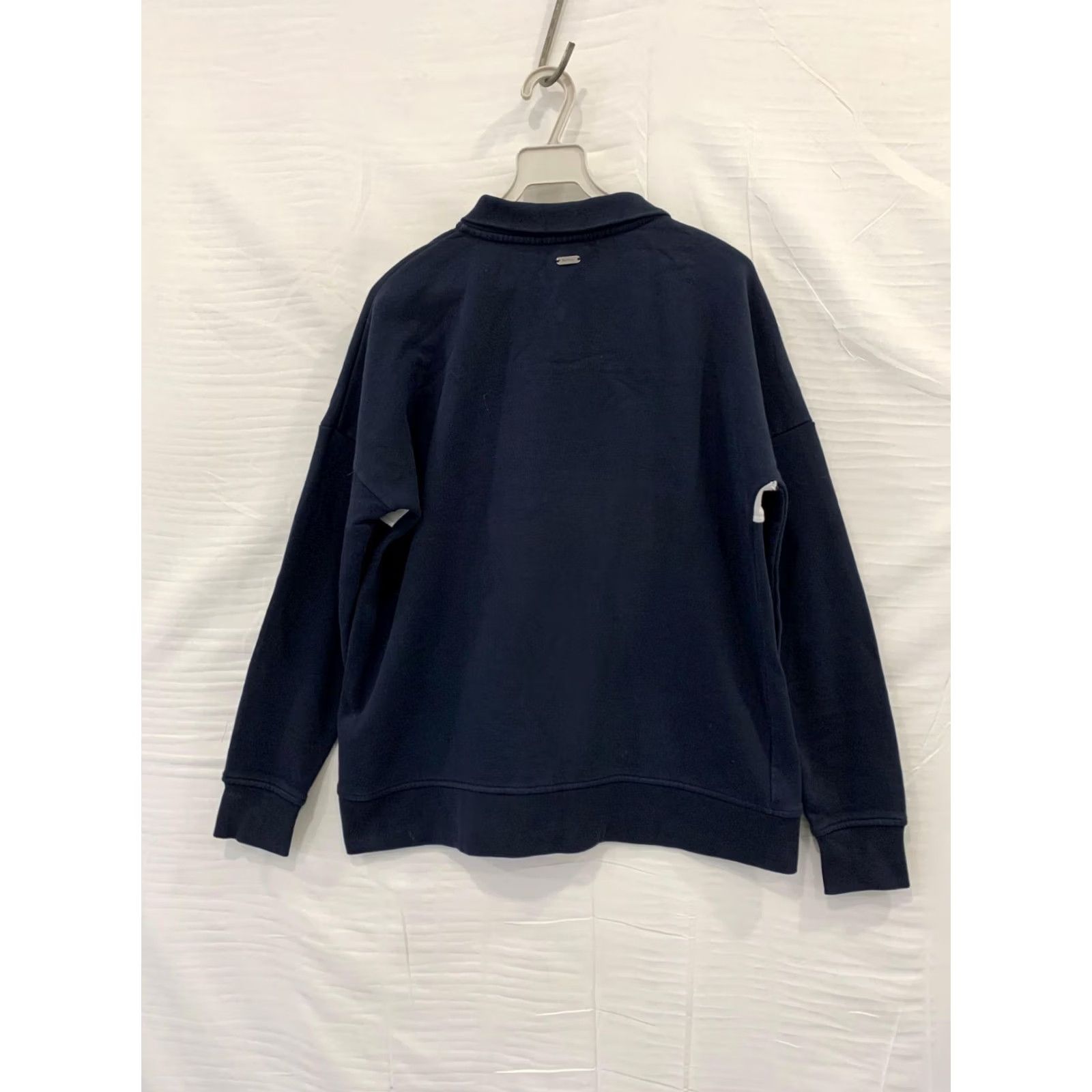Barbour Barbour Otterburn 1/4 Zip Sweatshirt Men’s Small Navy Logo Cotton Pullover Slat 1990s Leather? Size US S / EU 44-46 / 1 - 3 Thumbnail