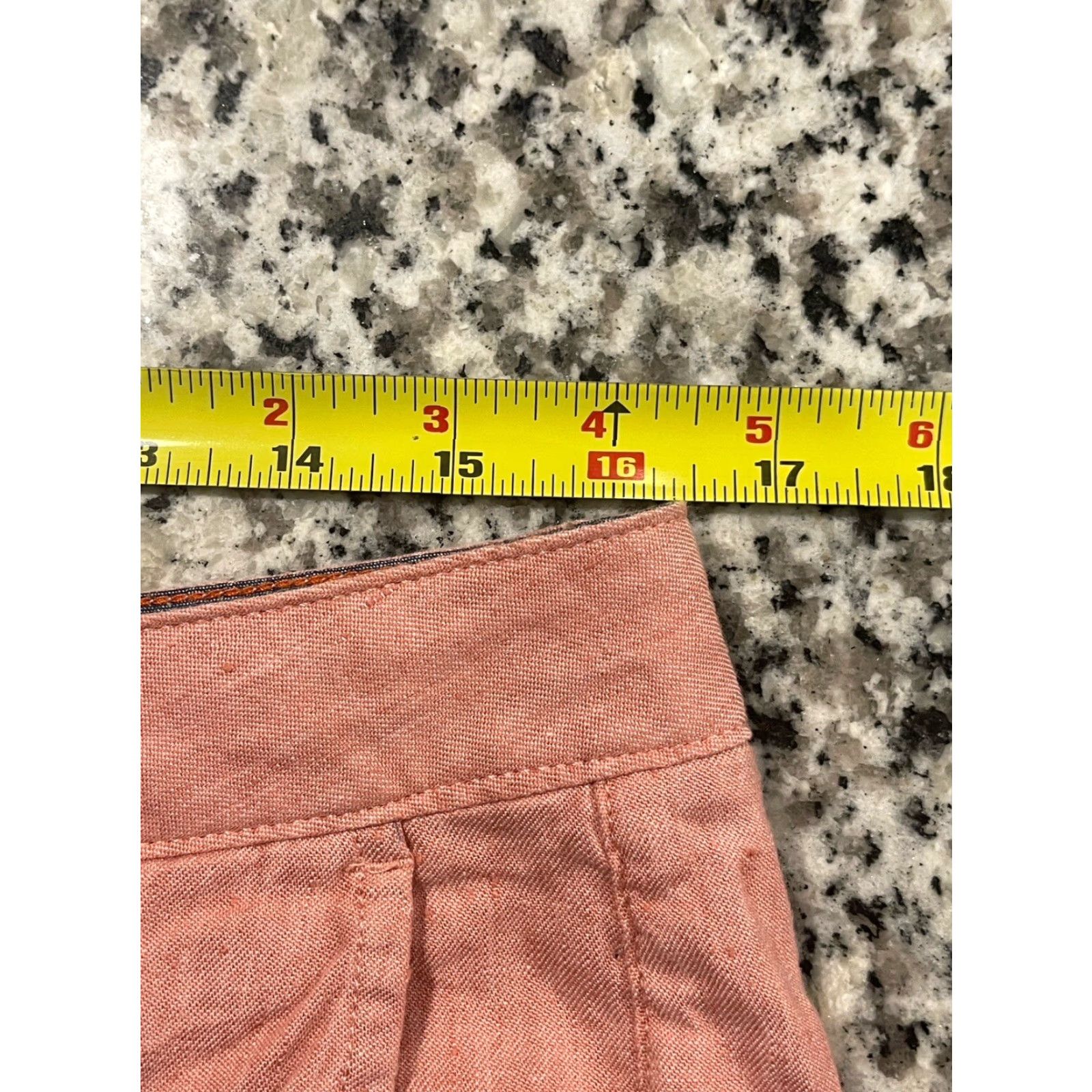 Faherty Faherty Shorts 32 Linen Blend Organic Drawstring Stretch Preppy Beach Salmon Size US 32 / EU 48 - 7 Thumbnail