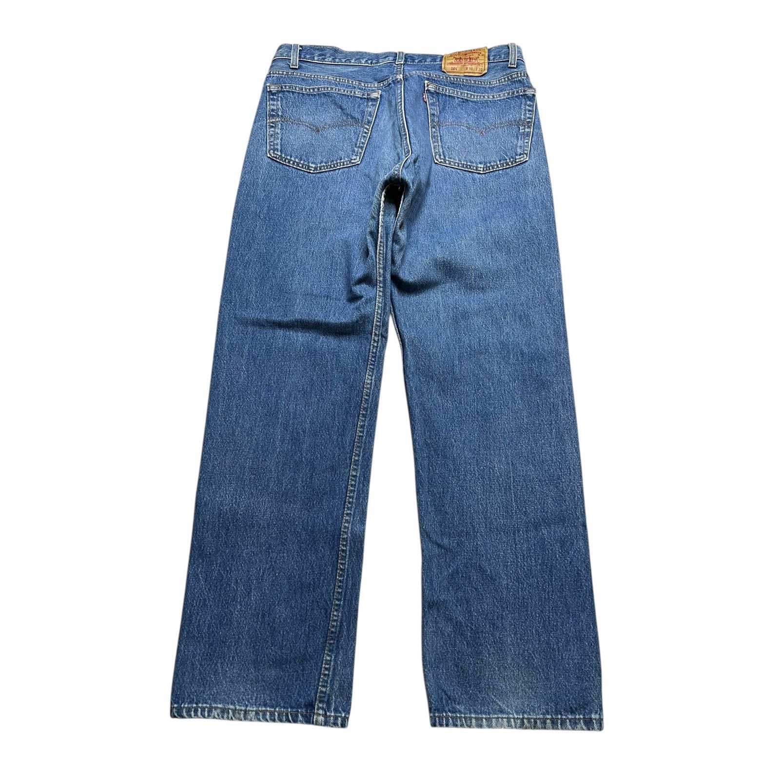 Levi's Levi’s 80s 501 Jeans Men’s 38x30 USA Vintage Actual 35x29 Size US 38 / EU 54 - 2 Thumbnail