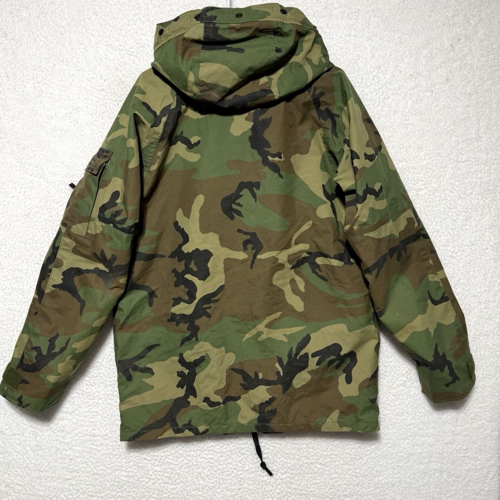 Vintage VINTAGE US Army Parka Jacket Men Hooded Camouflage Green Long Regular Size M Fall Winter Casual Size US M / EU 48-50 / 2 - 2 Thumbnail