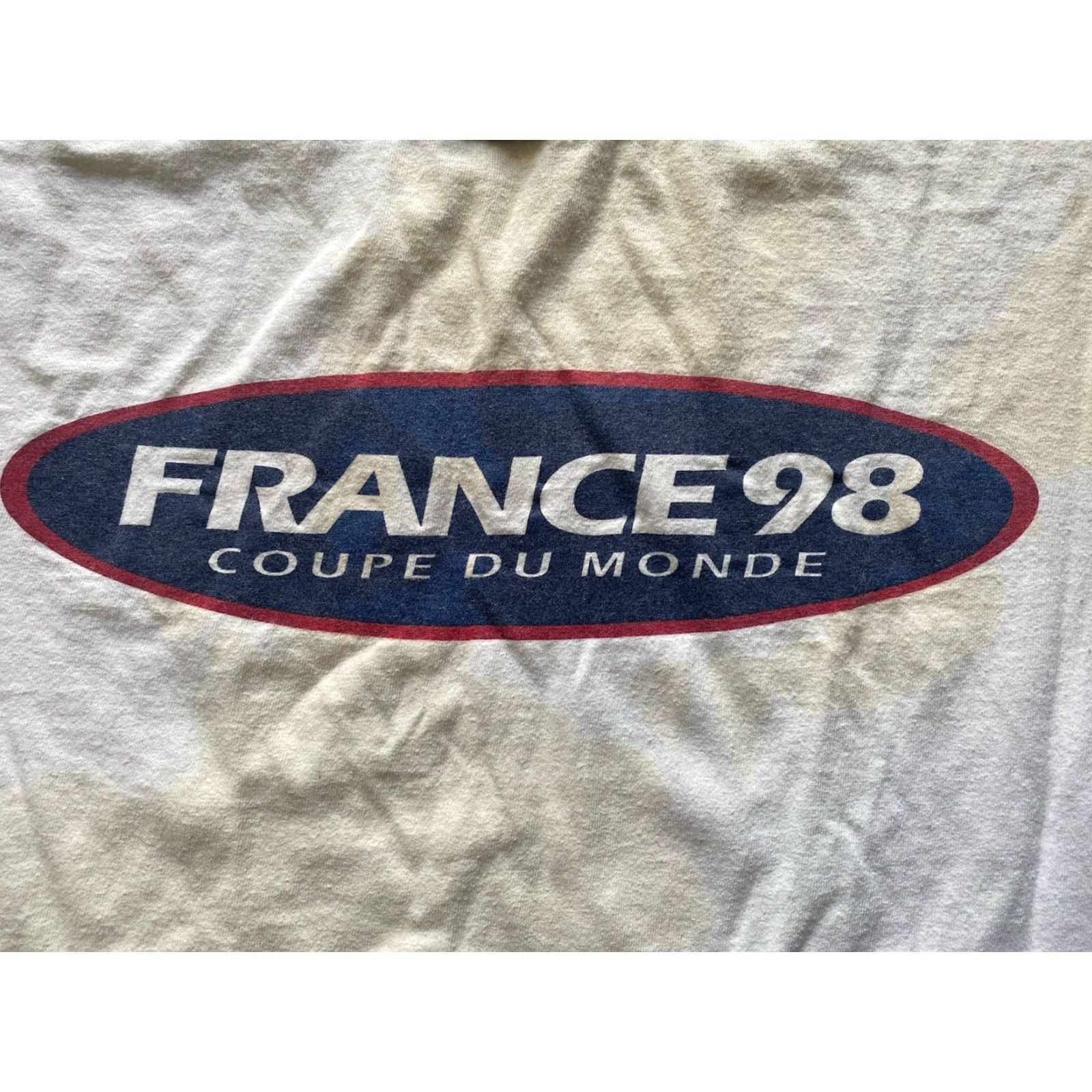 Adidas VINTAGE Adidas France 98 T Shirt Men’s L Coupe Du Monde Made In USA Shirt Mens L White 90s Sports Football Mens Size US L / EU 52-54 / 3 - 5 Thumbnail