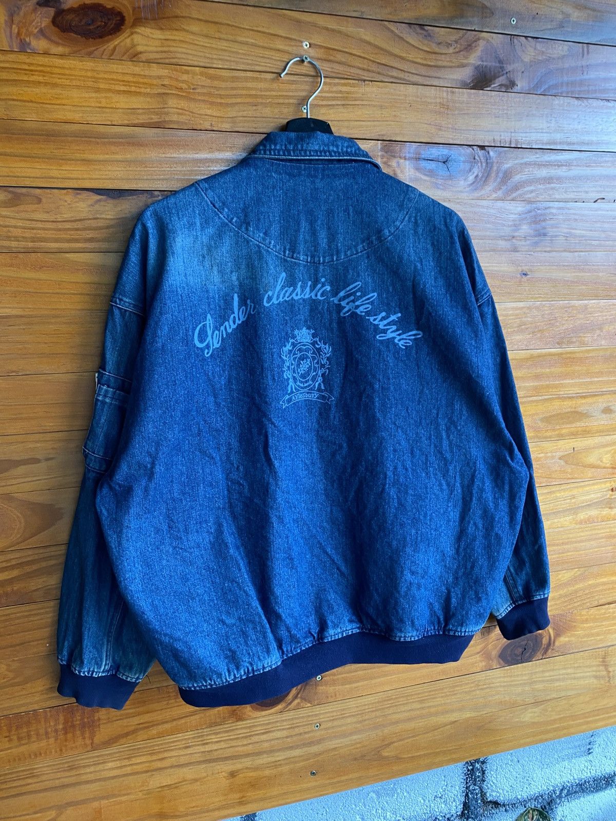 Japanese Brand Vintage Aylesbury Denim Jacket – Casual Outerwear London Size US L / EU 52-54 / 3 - 13 Thumbnail