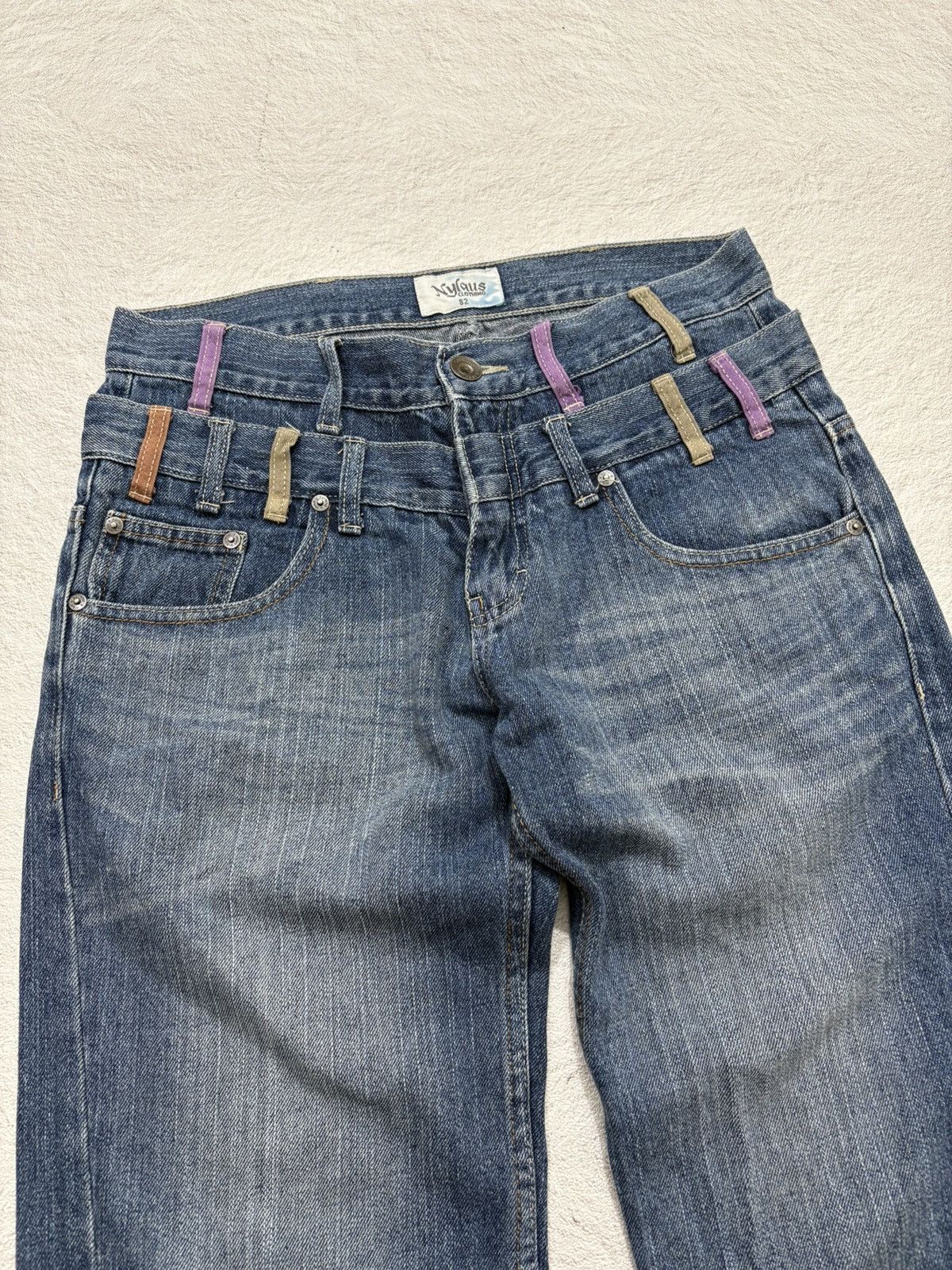 Hysteric Glamour 2000s Nylus japan double waist Jorts denim Y2k style Size US 30 / EU 46 - 2 Thumbnail