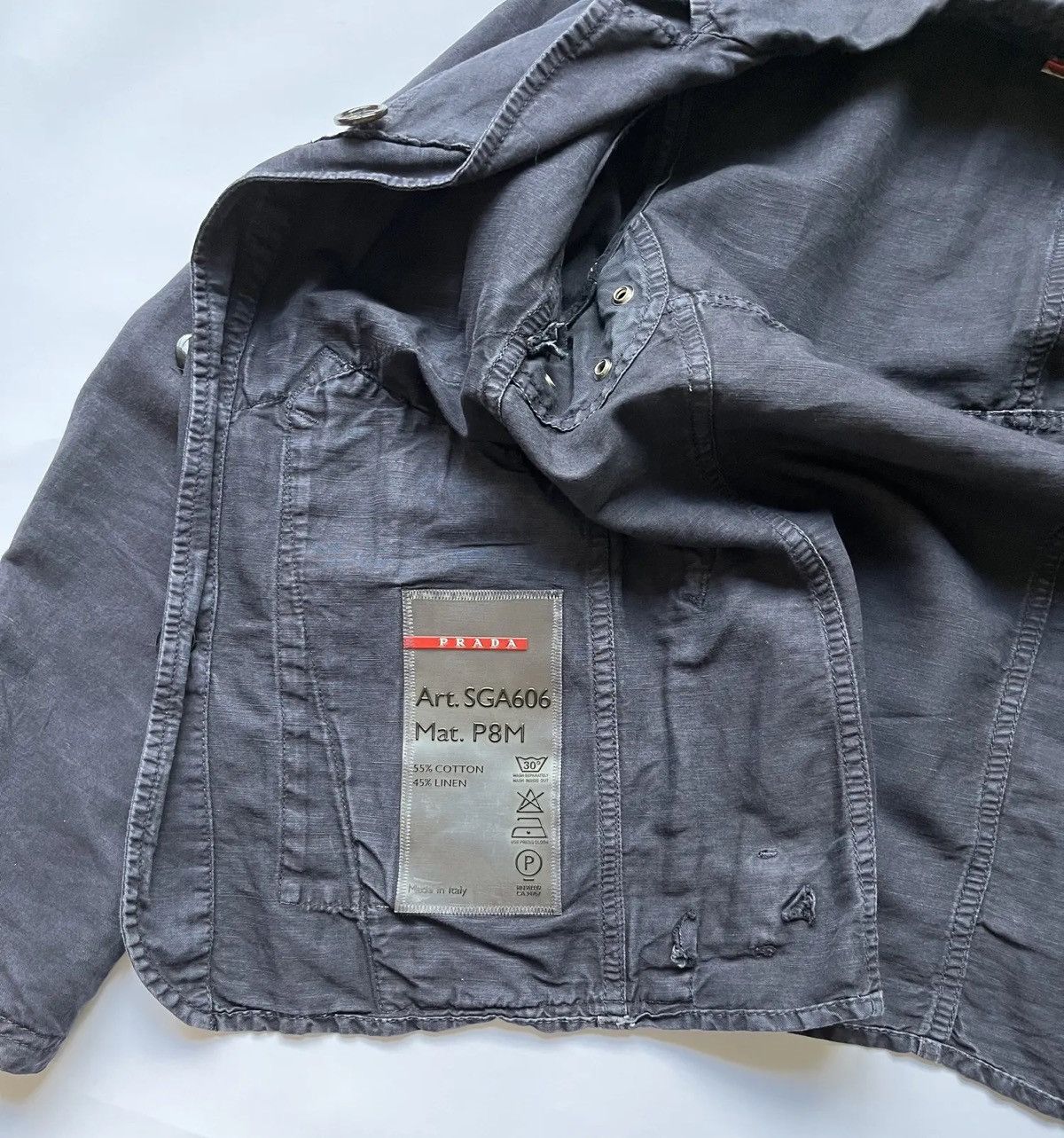 Prada Rare vintage Prada jacket Size US M / EU 48-50 / 2 - 3 Thumbnail