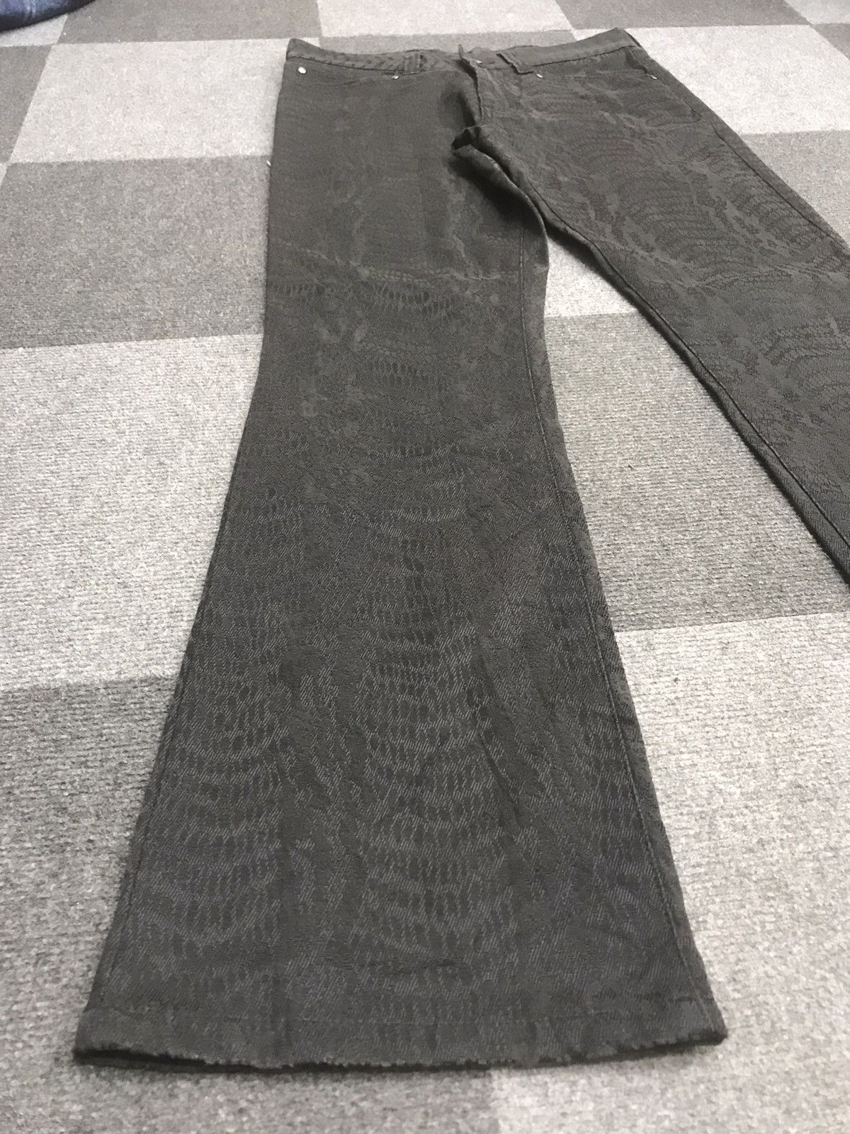 Designer × semanticdesign 💥BOOTCUT💥semanticdesign Japan Snakeskin Motive Pant F261 Size US 30 / EU 46 - 1 Thumbnail