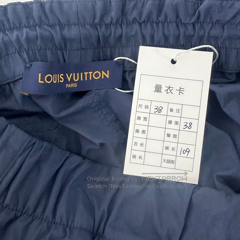 Louis Vuitton Louis Vuitton Navy Nylon Overalls Tactical Pants Size US 38 / EU 54 - 5 Thumbnail