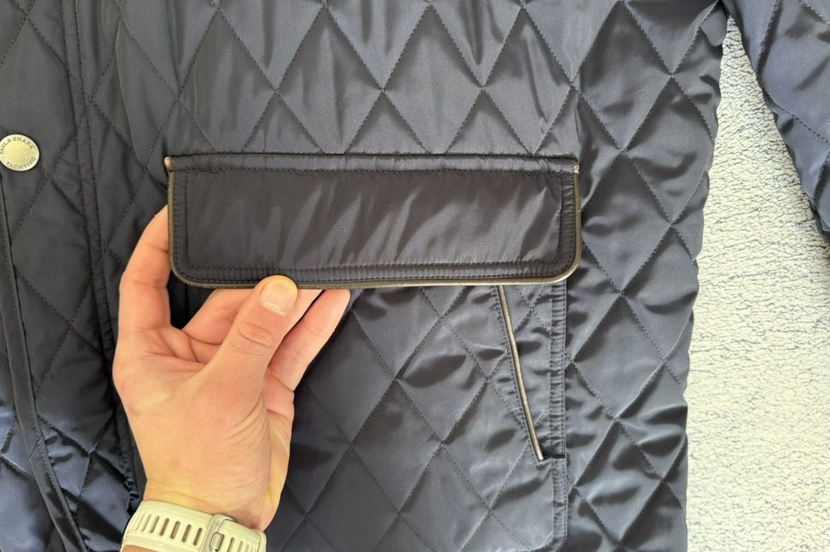 Paul & Shark Paul Shark Quilted Jacket Men 3XL Riri Zippers Lamb Leather Size US XXL / EU 58 / 5 - 18 Thumbnail